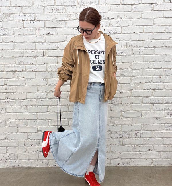  「【＠remi_usus企画】カレッジロゴミニ裏毛スウェットT」|プルオーバー|