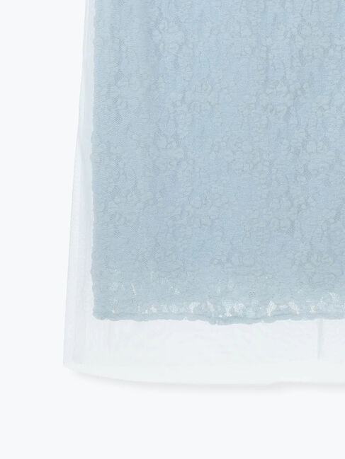 Te chichi「レース&times;チュールレイヤードスカート」|スカート|