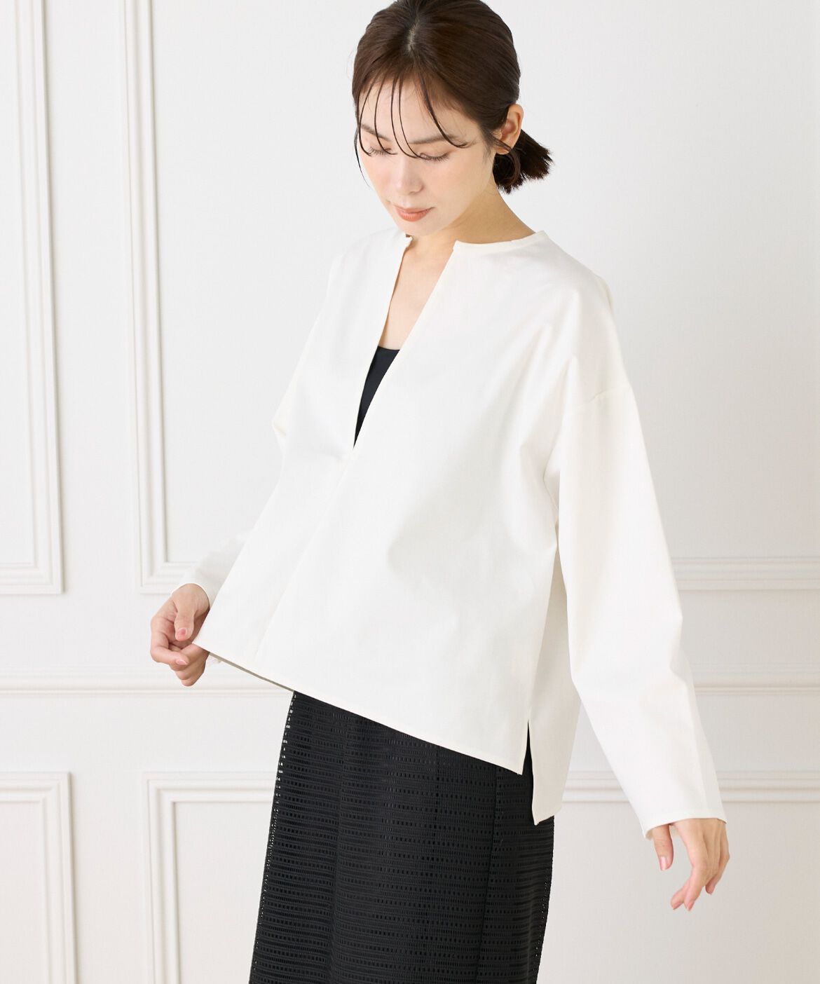 DAY by DAY it&rsquo;s international「コットンポンチキーネックオーバーカットソー」|Tシャツ・カットソー|