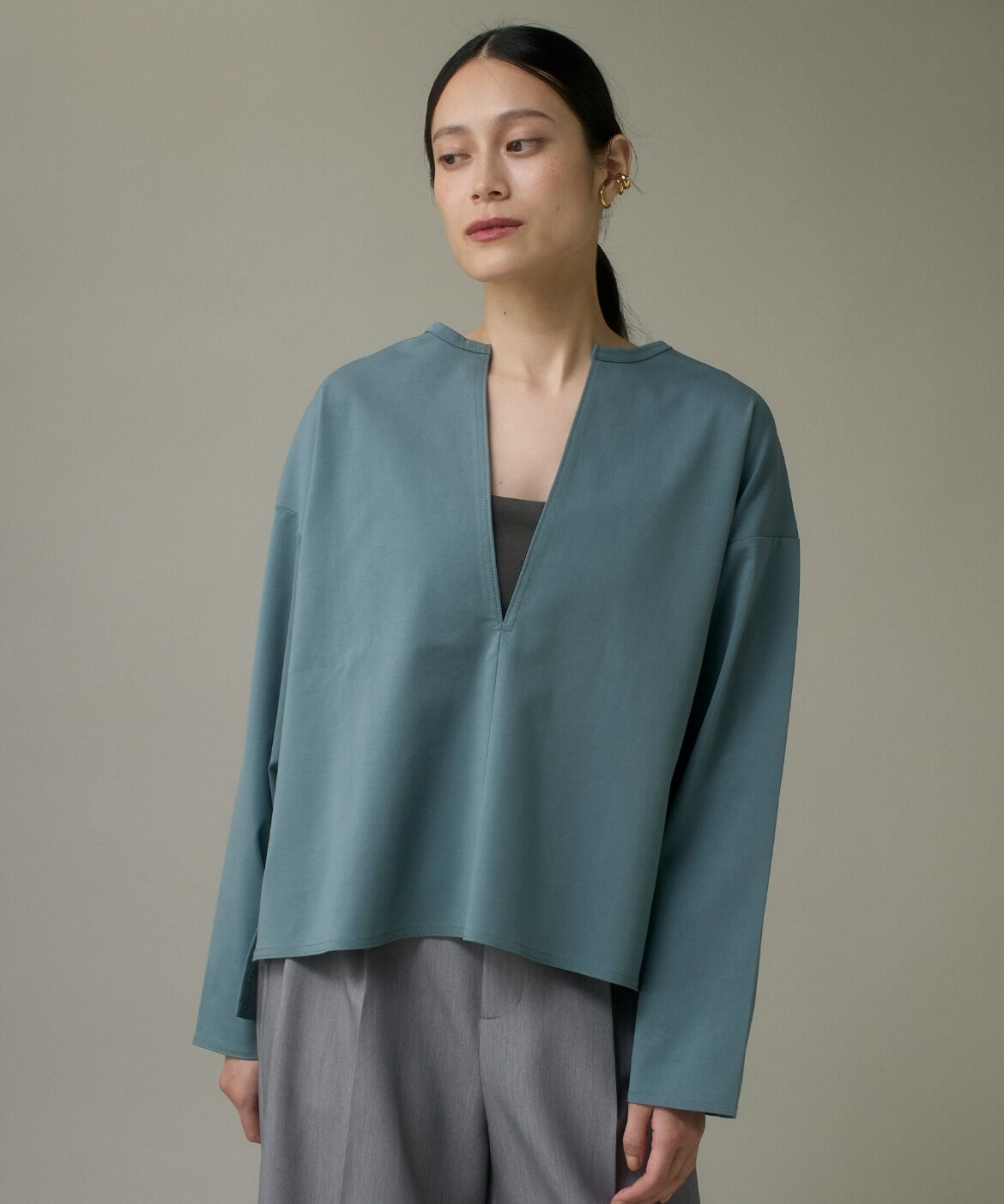 DAY by DAY it&rsquo;s international「コットンポンチキーネックオーバーカットソー」|Tシャツ・カットソー|