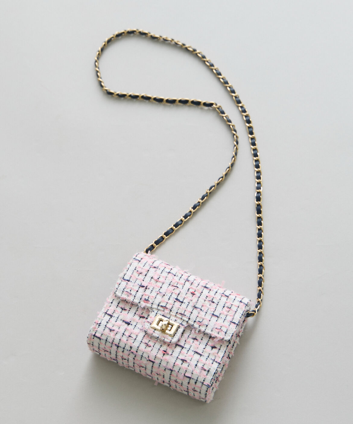 Maglie le cassetto「《M Maglie le cassetto》フリンジツイードショルダーバッグ」|その他|