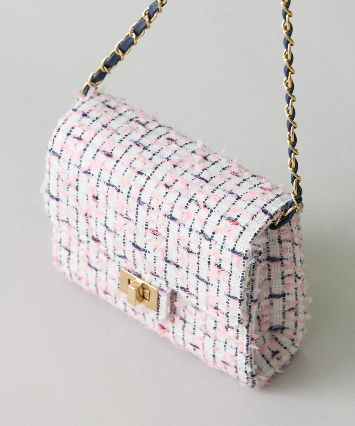 Maglie le cassetto「《M Maglie le cassetto》フリンジツイードショルダーバッグ」|その他|