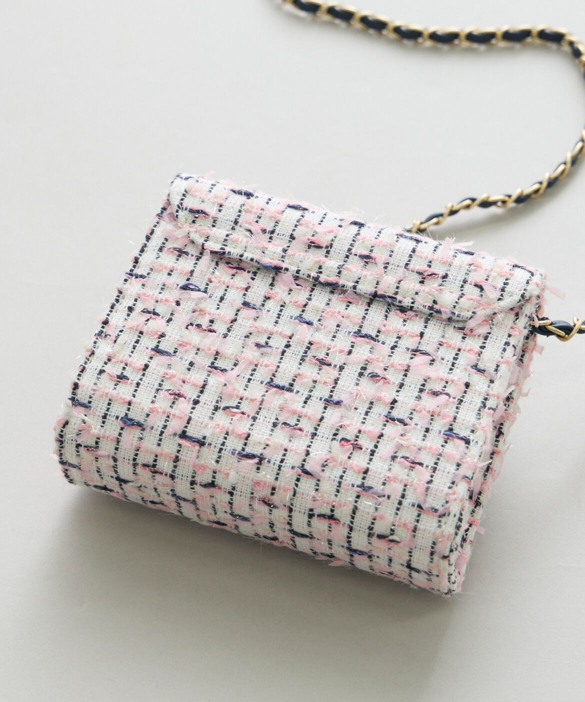 Maglie le cassetto「《M Maglie le cassetto》フリンジツイードショルダーバッグ」|その他|