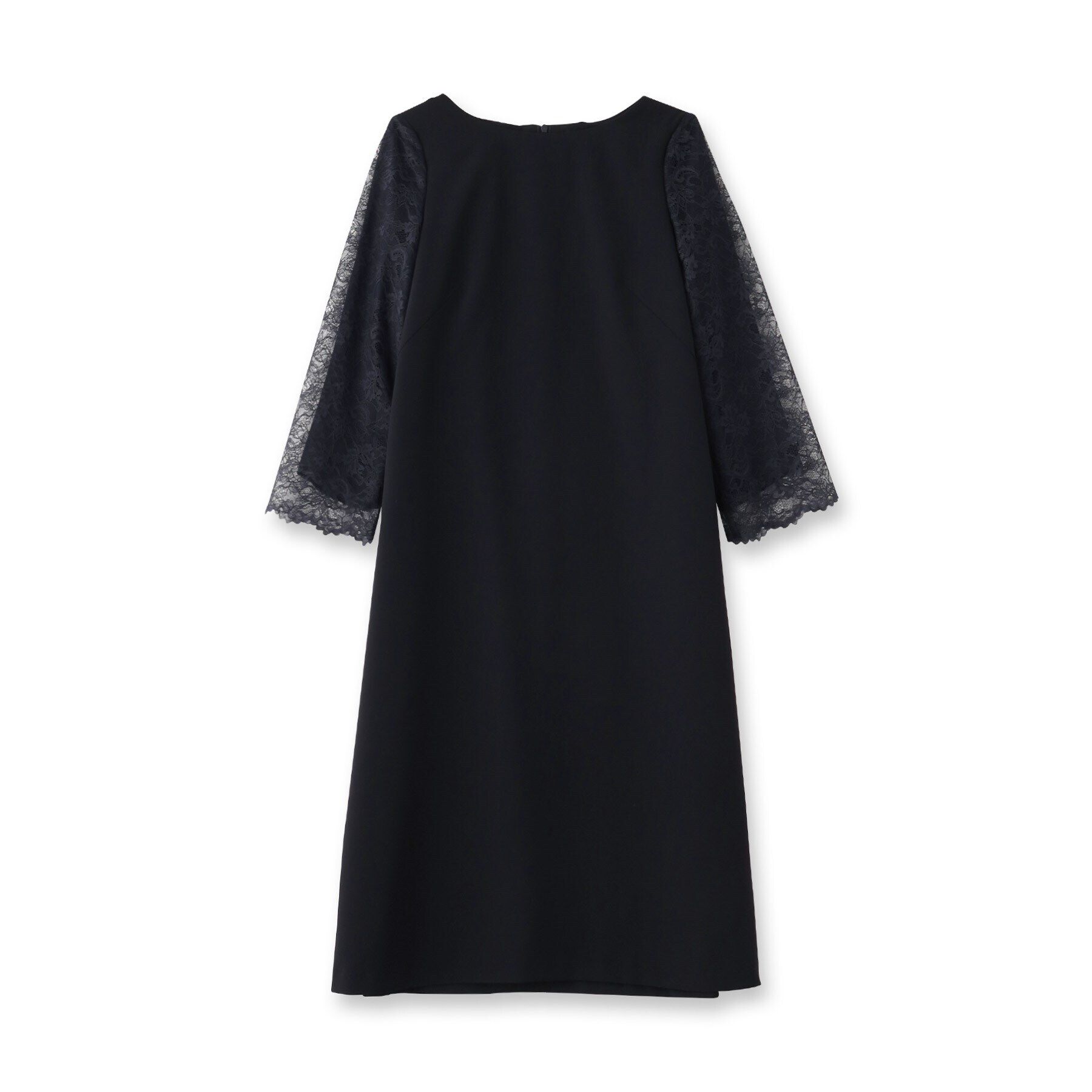 UNTITLED「【フォーマルドレス/セレモニー/オケージョン】袖レース サックワンピース」|ワンピース|