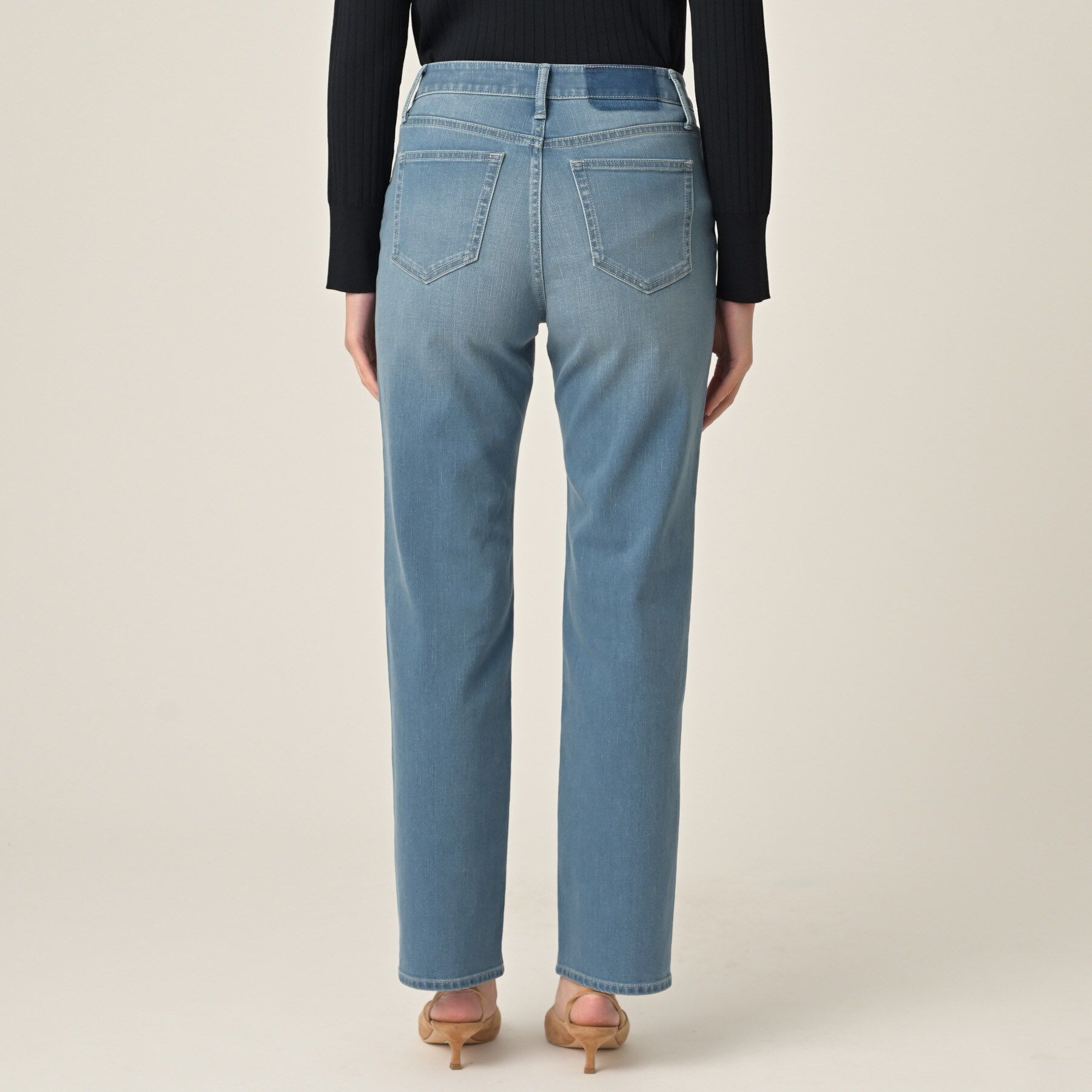 UNTITLED「【人気デニム/快適に美シルエット見せ】MAKE&times;DENIMスリムストレート」|デニム|