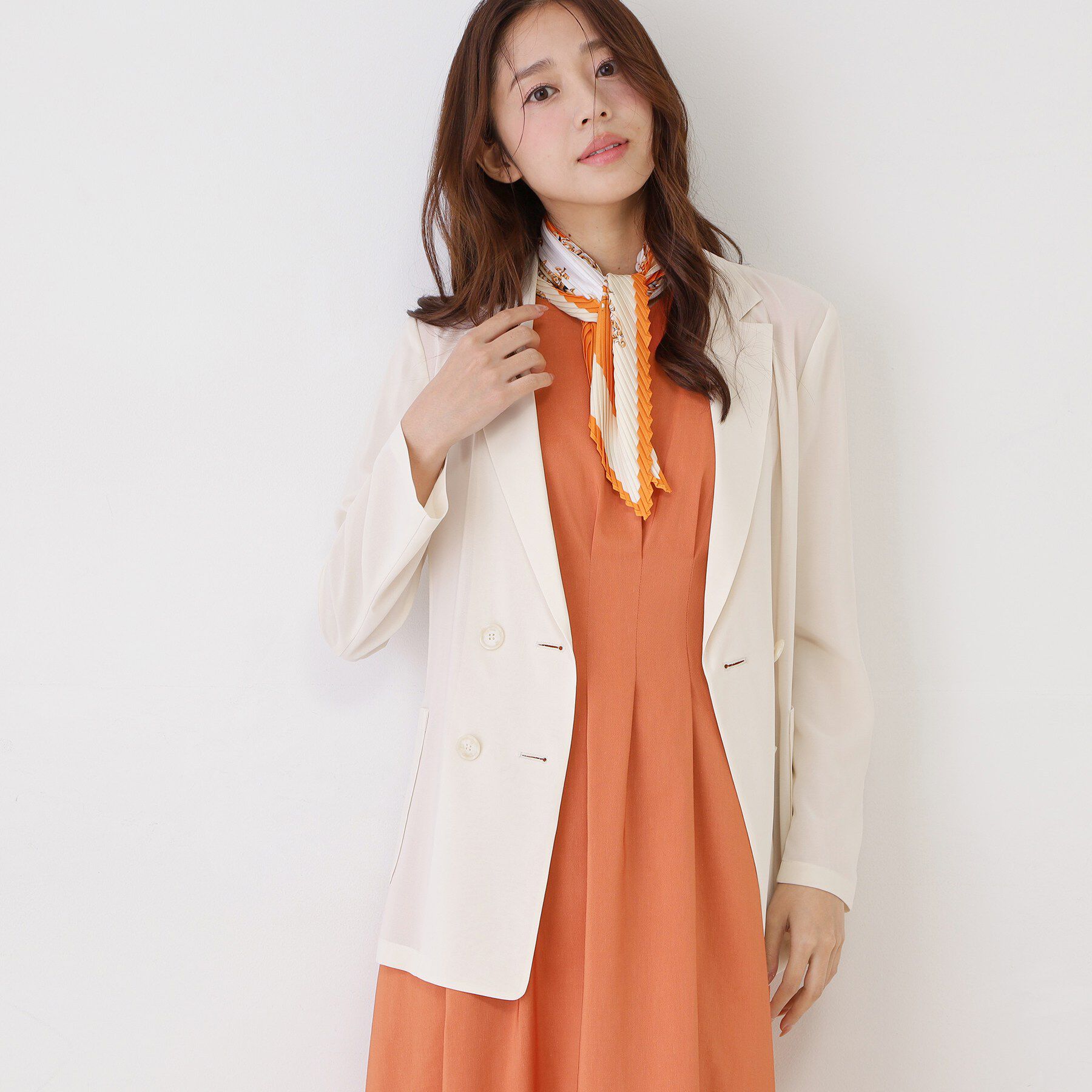 COUP DE CHANCE「【手洗い可／日本製】シアーテーラード ジャケット」|テーラードジャケット|