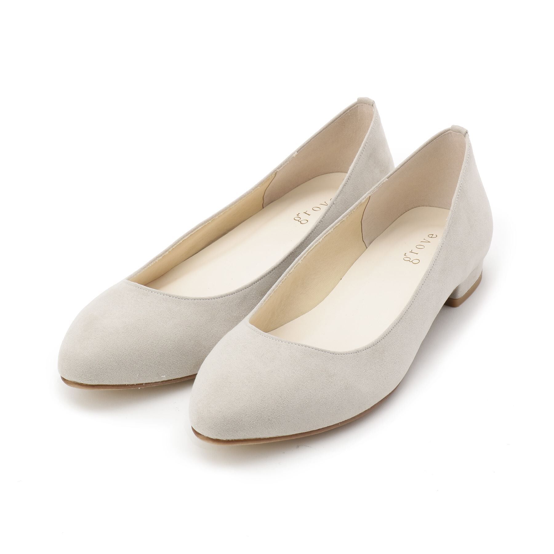 grove「【1.5cm】やわここちパンプス19SS(日本製)」|パンプス|ｸﾞﾚｰ(012)