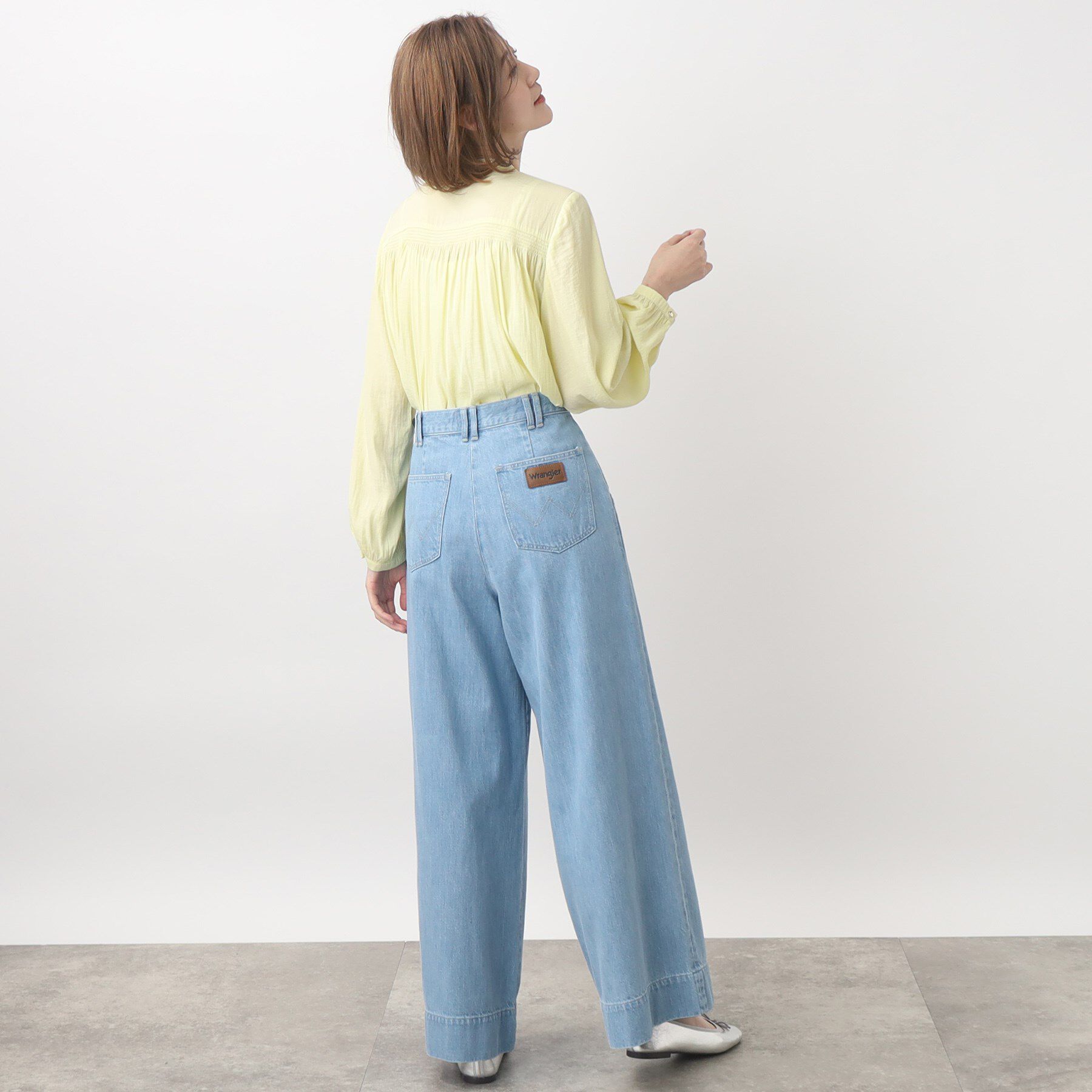 grove「【別注】Wrangler バギーパンツ」|デニム|