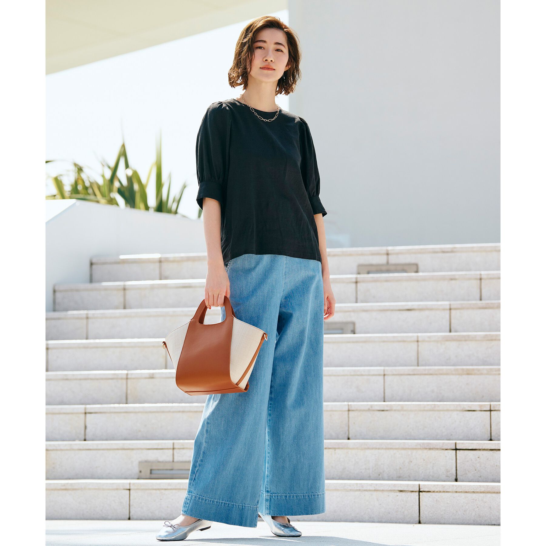 grove「【別注】Wrangler バギーパンツ」|デニム|