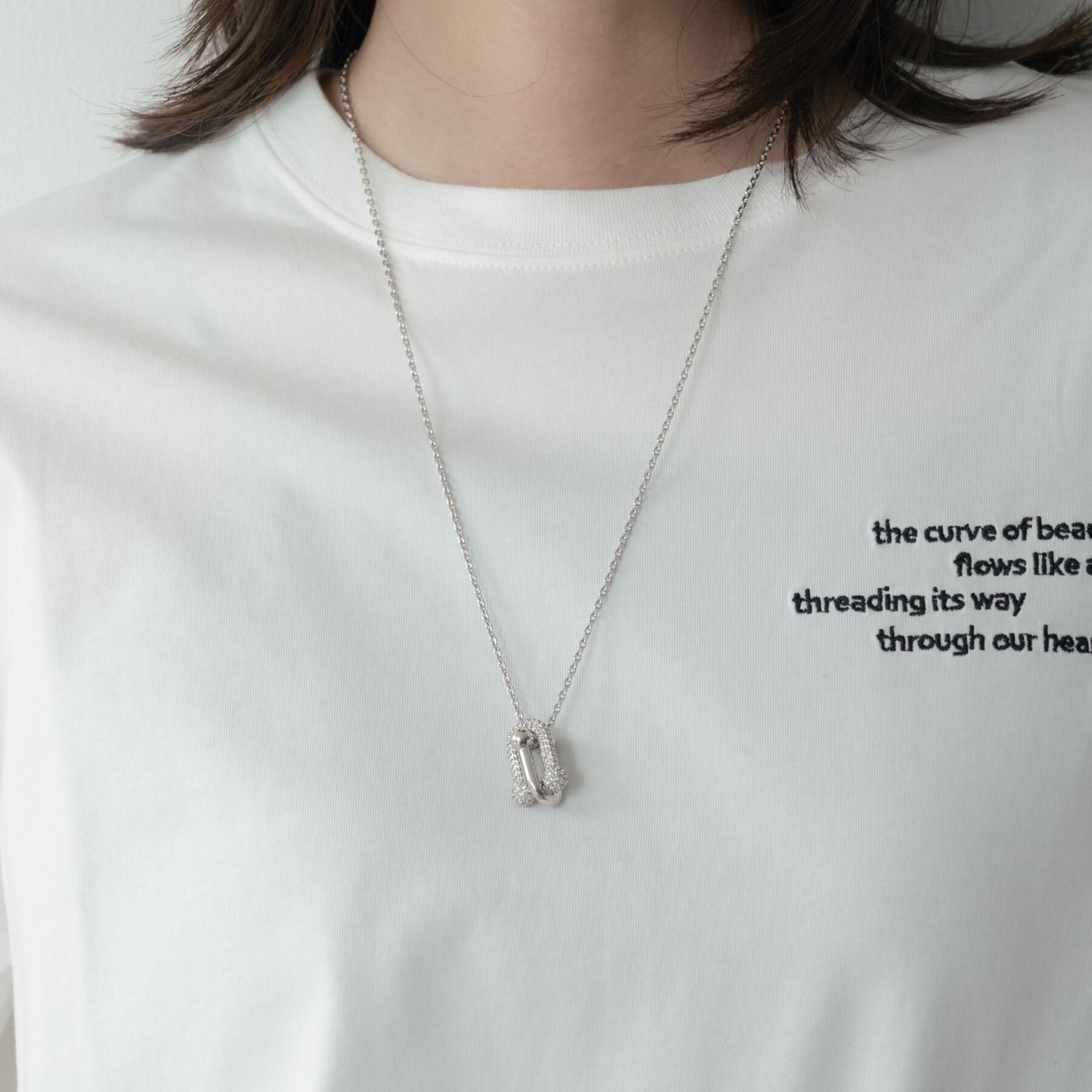 GALLEST「ユニークリンクネックレス」|ネックレス|