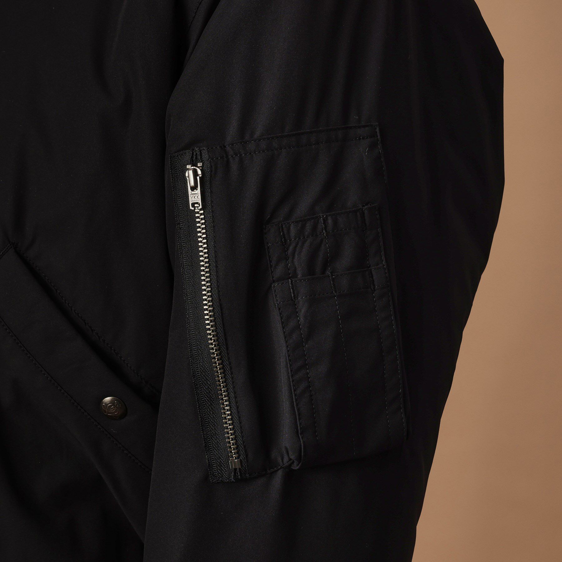 40CARATS&525「【Sサイズ～】MA－1風中わた入りプルオーバーブルゾン」|ブルゾン・スタジャン|