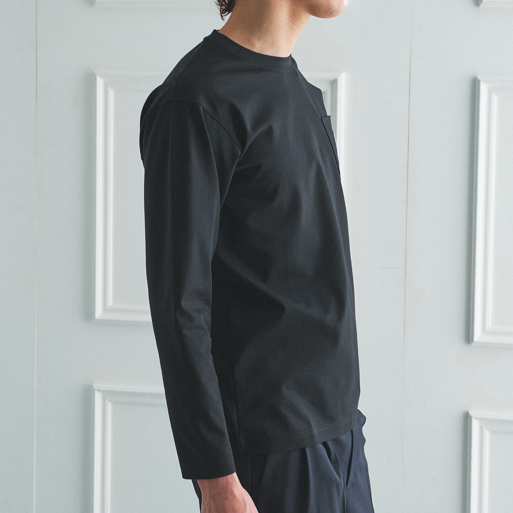 TAKEO KIKUCHI「【BOWLER HAT LABEL】クールデオドラントジャージ ボーラーハットウォーカー ポケットT」|Tシャツ・カットソー|