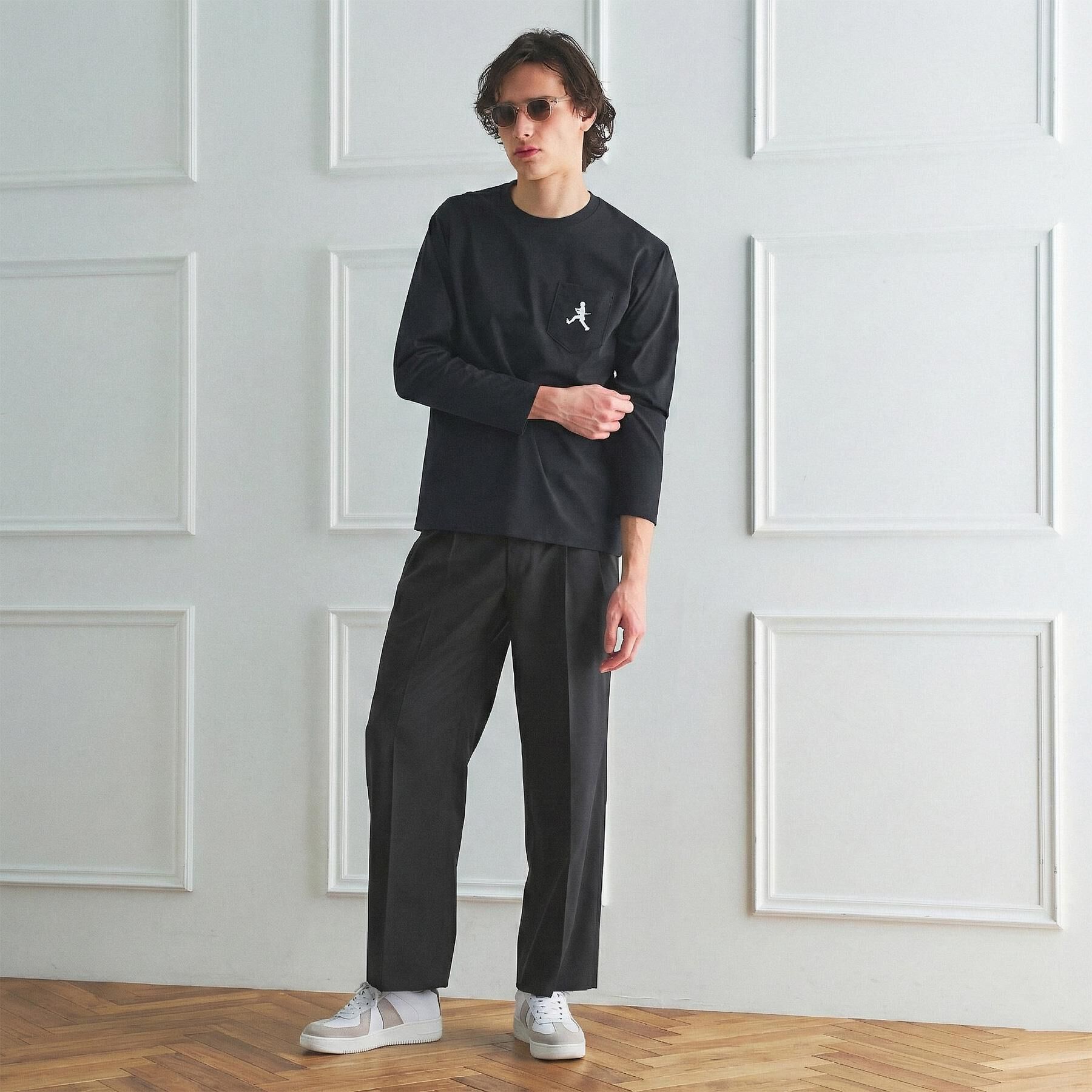 TAKEO KIKUCHI「【BOWLER HAT LABEL】クールデオドラントジャージ ボーラーハットウォーカー ポケットT」|Tシャツ・カットソー|