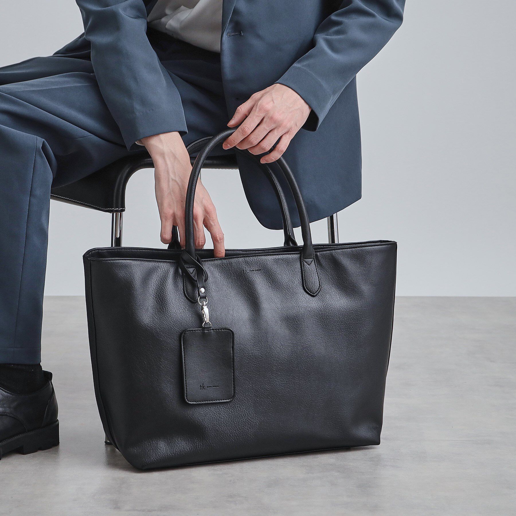 tk.TAKEO KIKUCHI「レザー調トートバッグ」|トートバッグ|