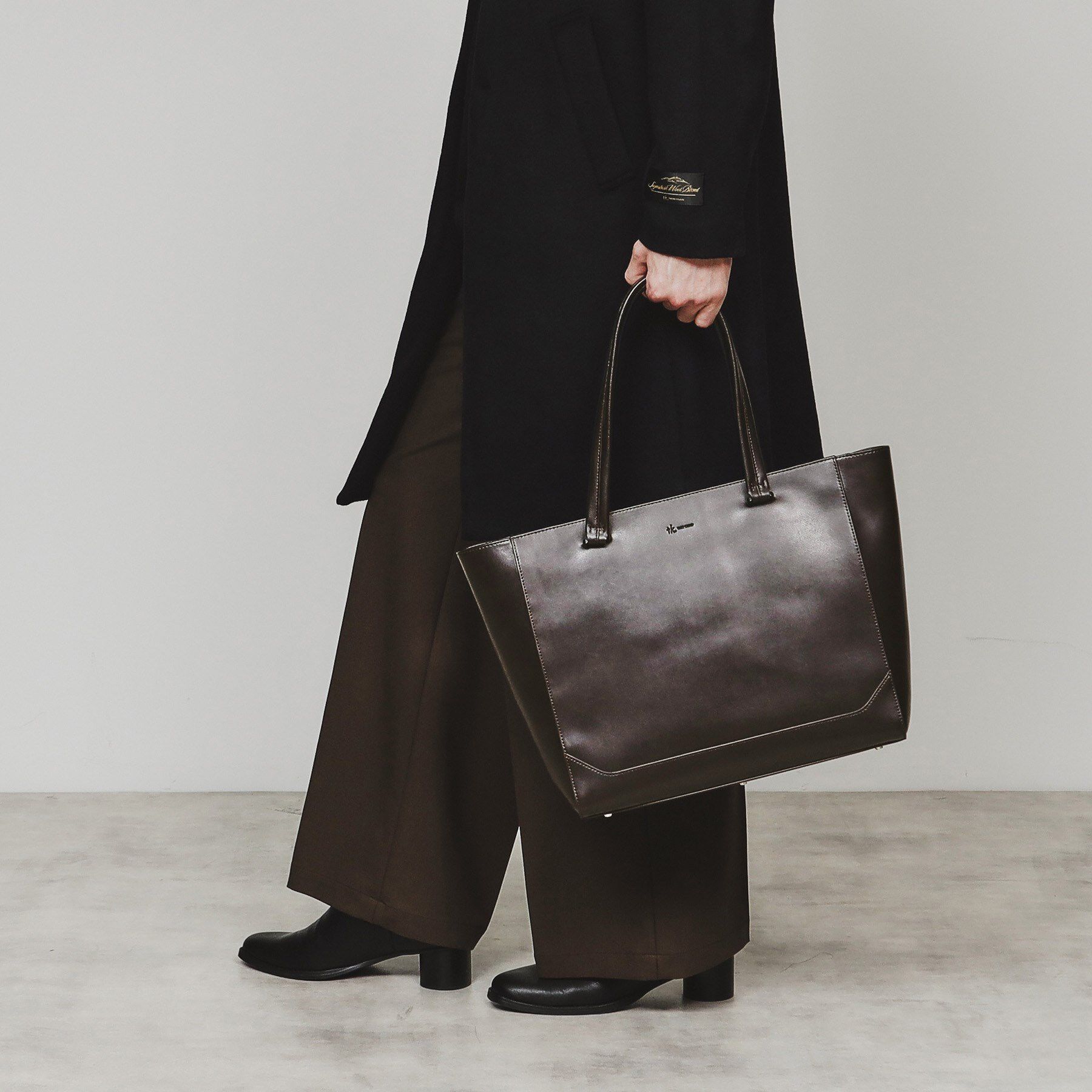 tk.TAKEO KIKUCHI「Refined Leather トートバッグ」|トートバッグ|ブラウン(043)