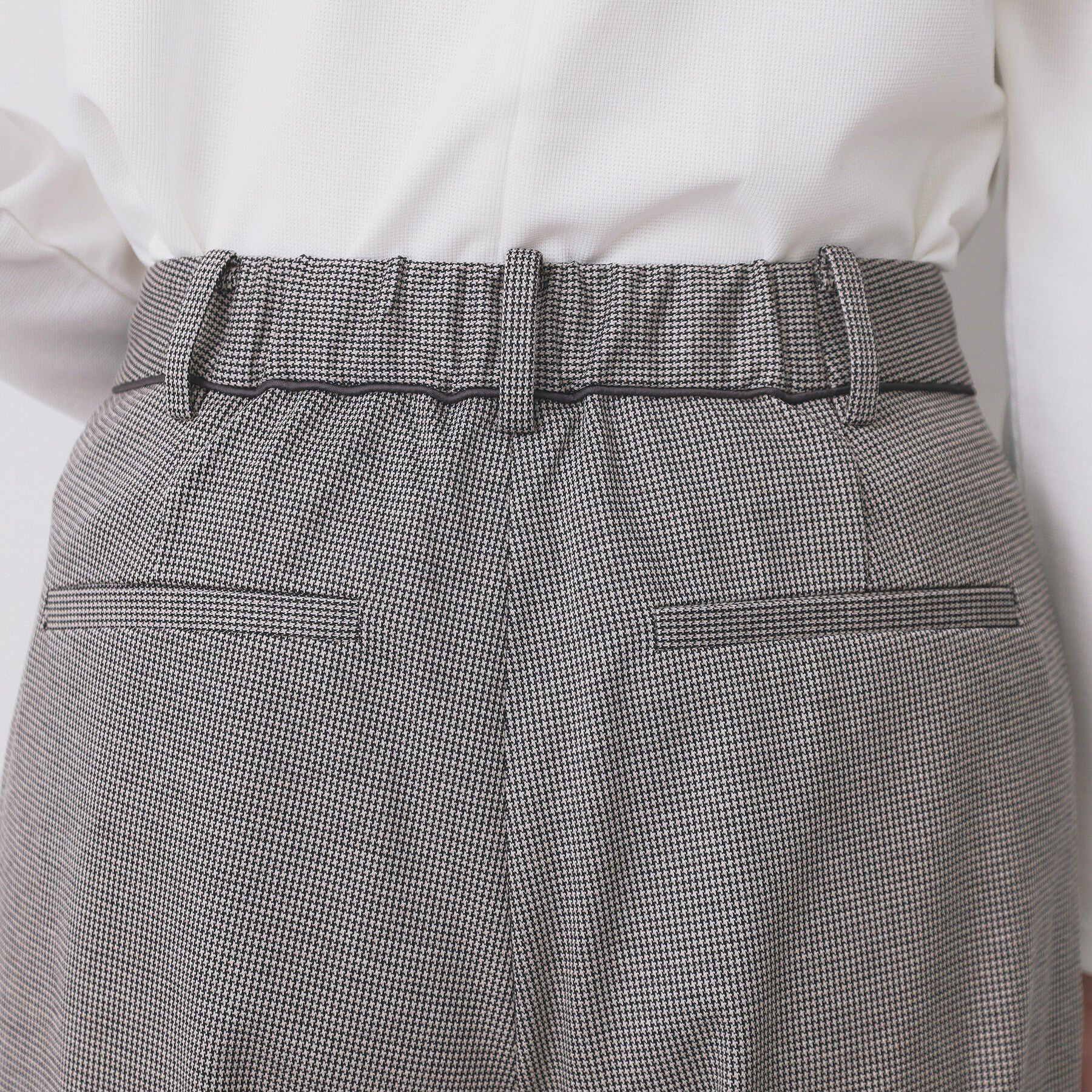 index「《丈が選べる》ストレッチテーパードパンツ/セットアップ対応【洗濯機OK/イージーアイロン】」|その他|