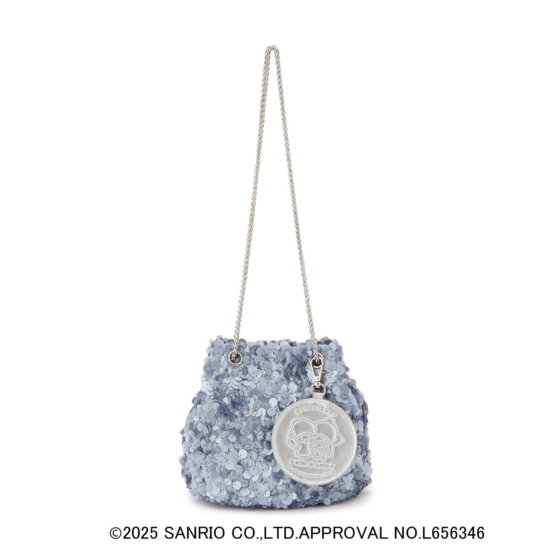 OPAQUE.CLIP「【リトルツインスターズコラボ】キキ＆ララ 2WAYスパンコール巾着ミニショルダーバッグ」|ショルダー・メッセンジャー|