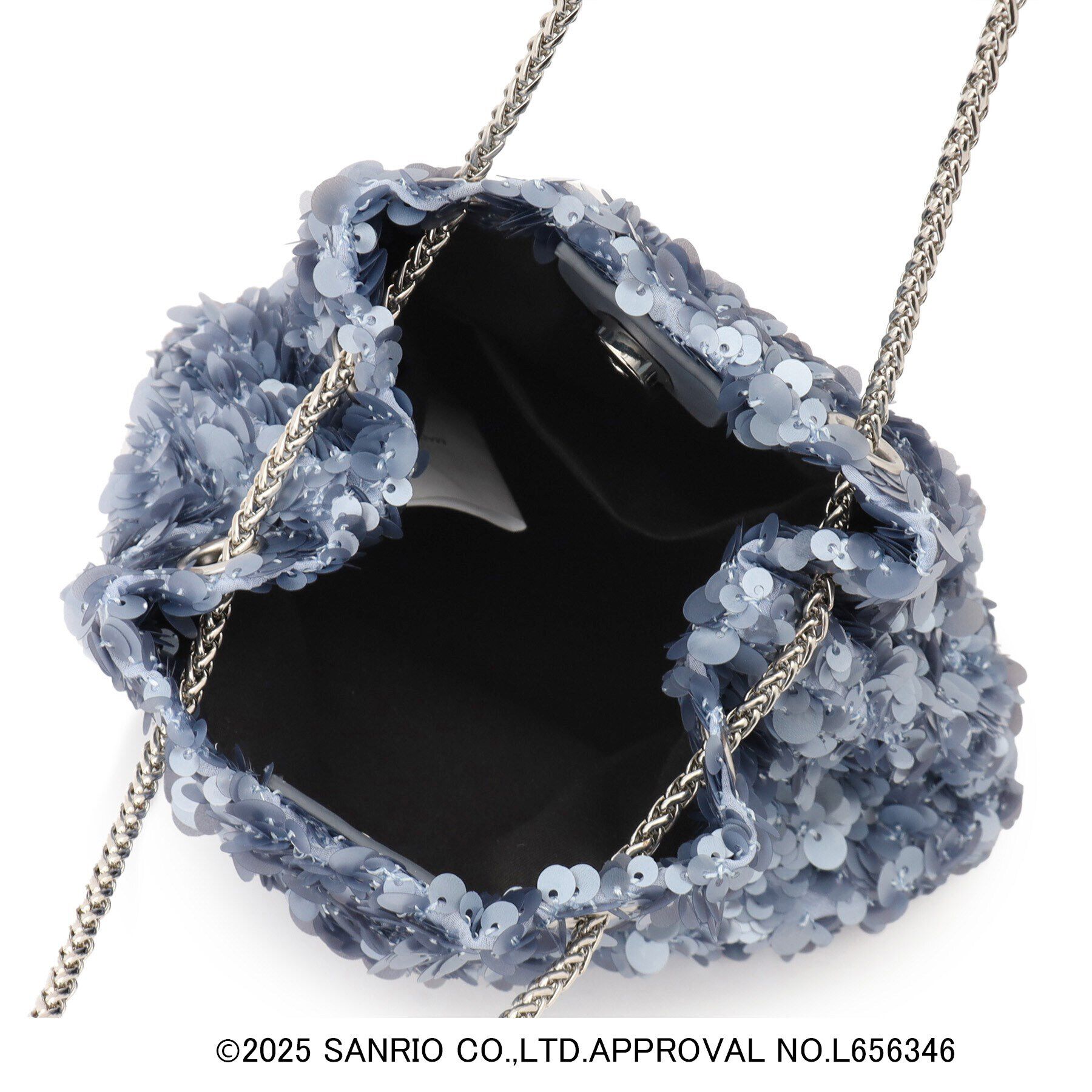 OPAQUE.CLIP「【リトルツインスターズコラボ】キキ＆ララ 2WAYスパンコール巾着ミニショルダーバッグ」|ショルダー・メッセンジャー|