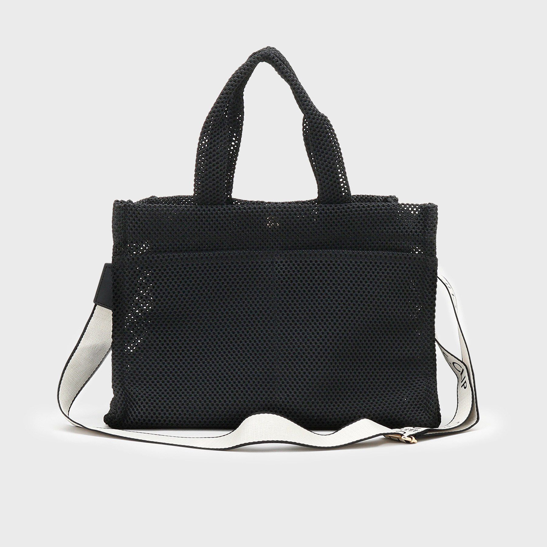 OPAQUE.CLIP「メッシュスクエアトートバッグ【2WAY／A4サイズ対応】」|トートバッグ|