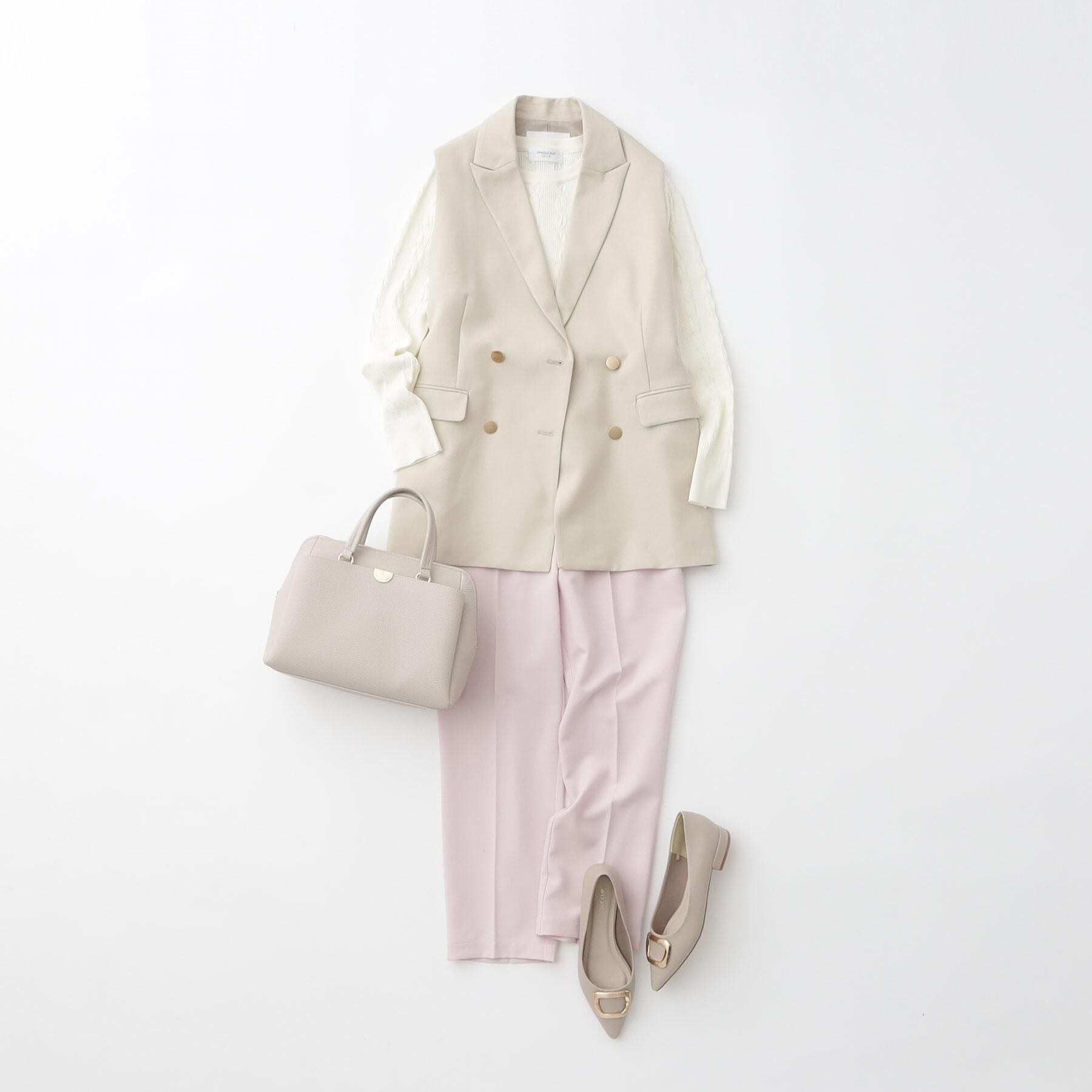 OPAQUE.CLIP「美脚ストレッチイージーテーパードパンツ【洗濯機OK】」|その他|