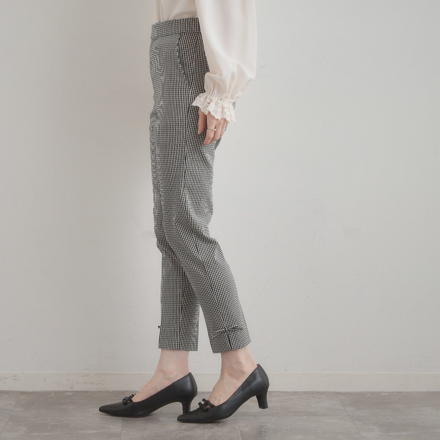 Couture broach「リボンハイパーストレッチパンツ」|その他|