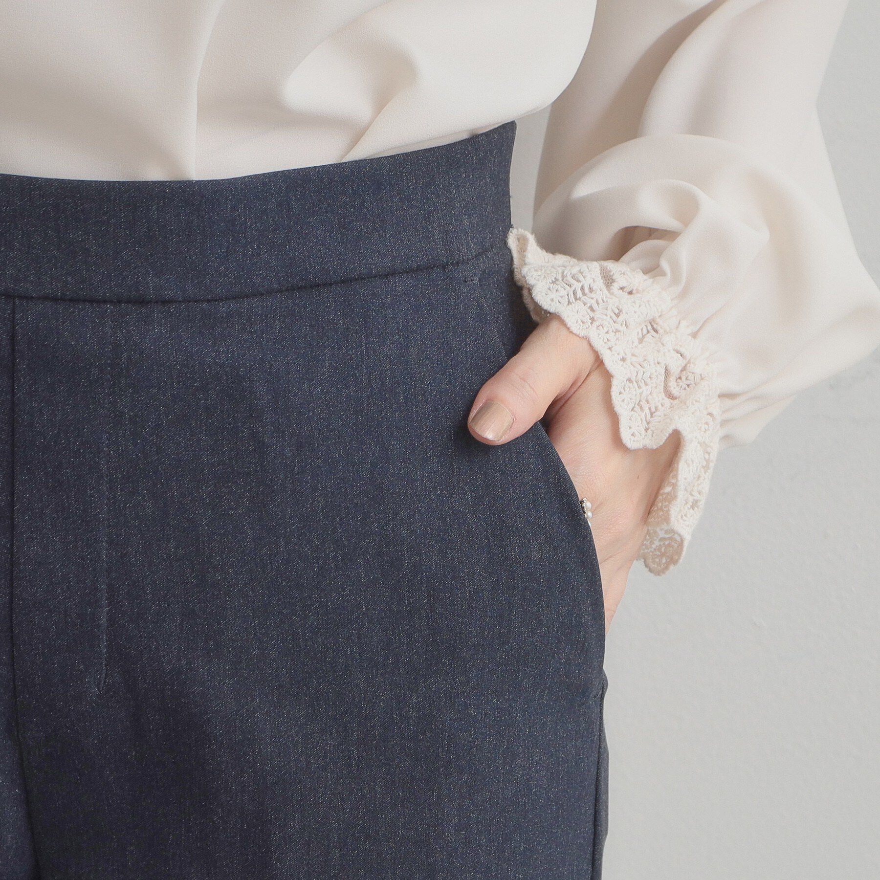 Couture broach「リボンハイパーストレッチパンツ」|その他|