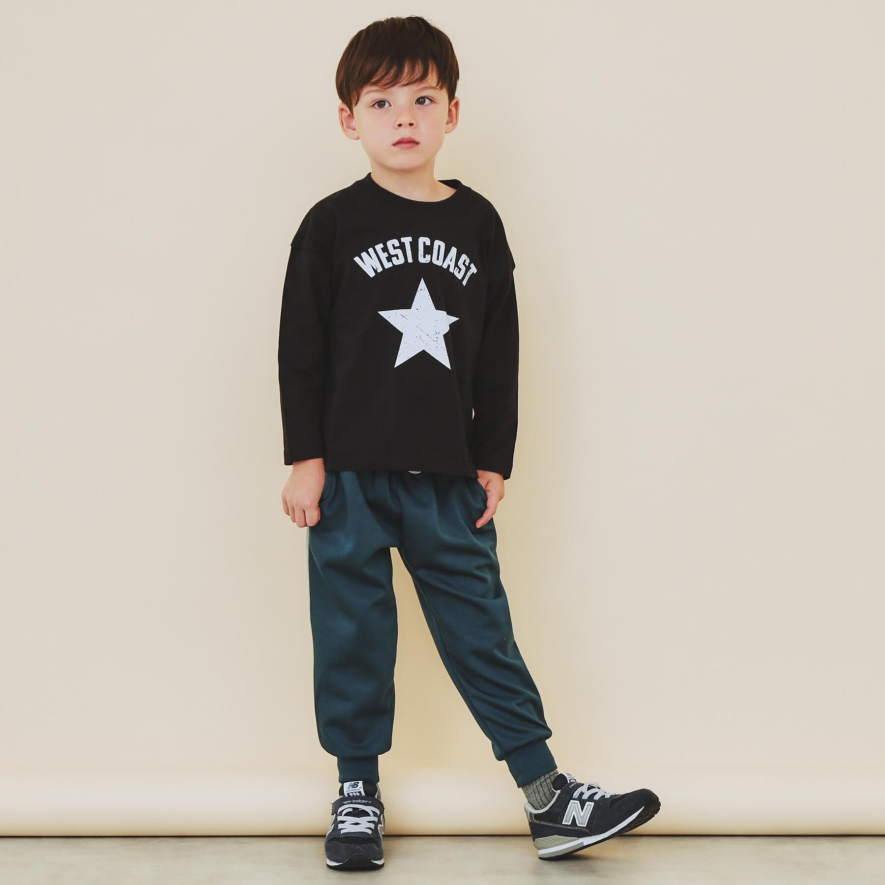 THE SHOP TK「【110-160】プリント長袖Tシャツ」|Tシャツ・カットソー|