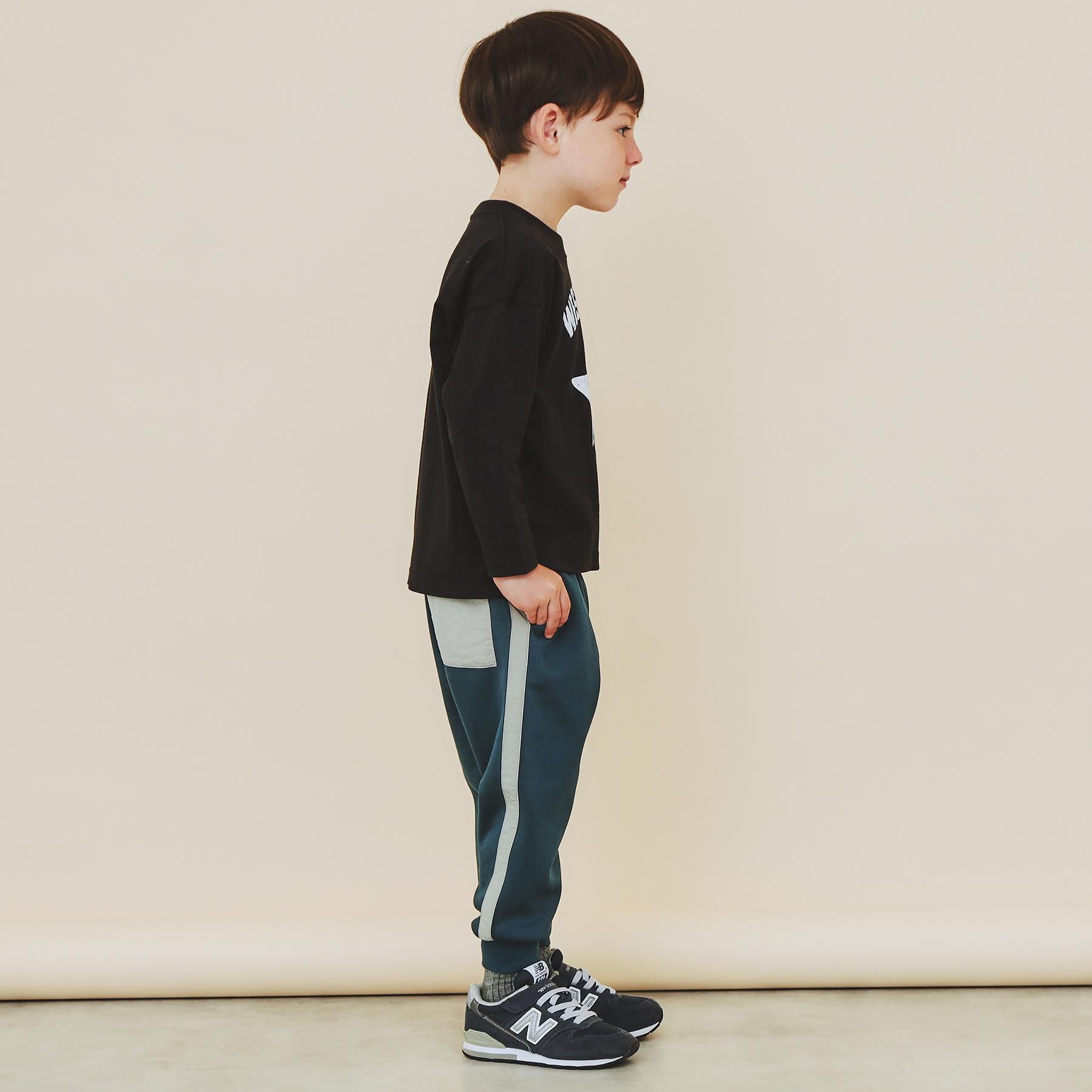 THE SHOP TK「【110-160】プリント長袖Tシャツ」|Tシャツ・カットソー|