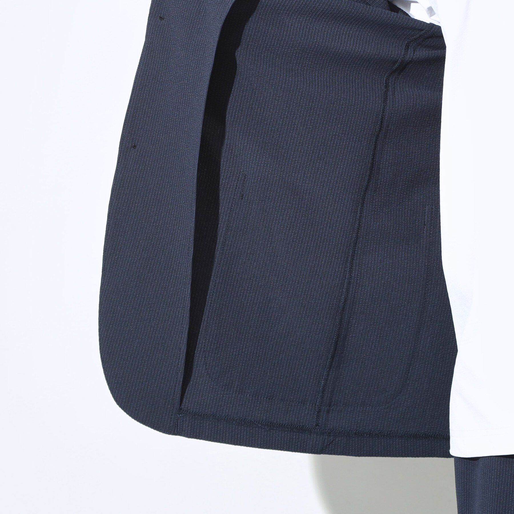 THE SHOP TK「マイクロ シアサッカー ジャケット 洗濯機OK／セットアップ可」|テーラードジャケット|