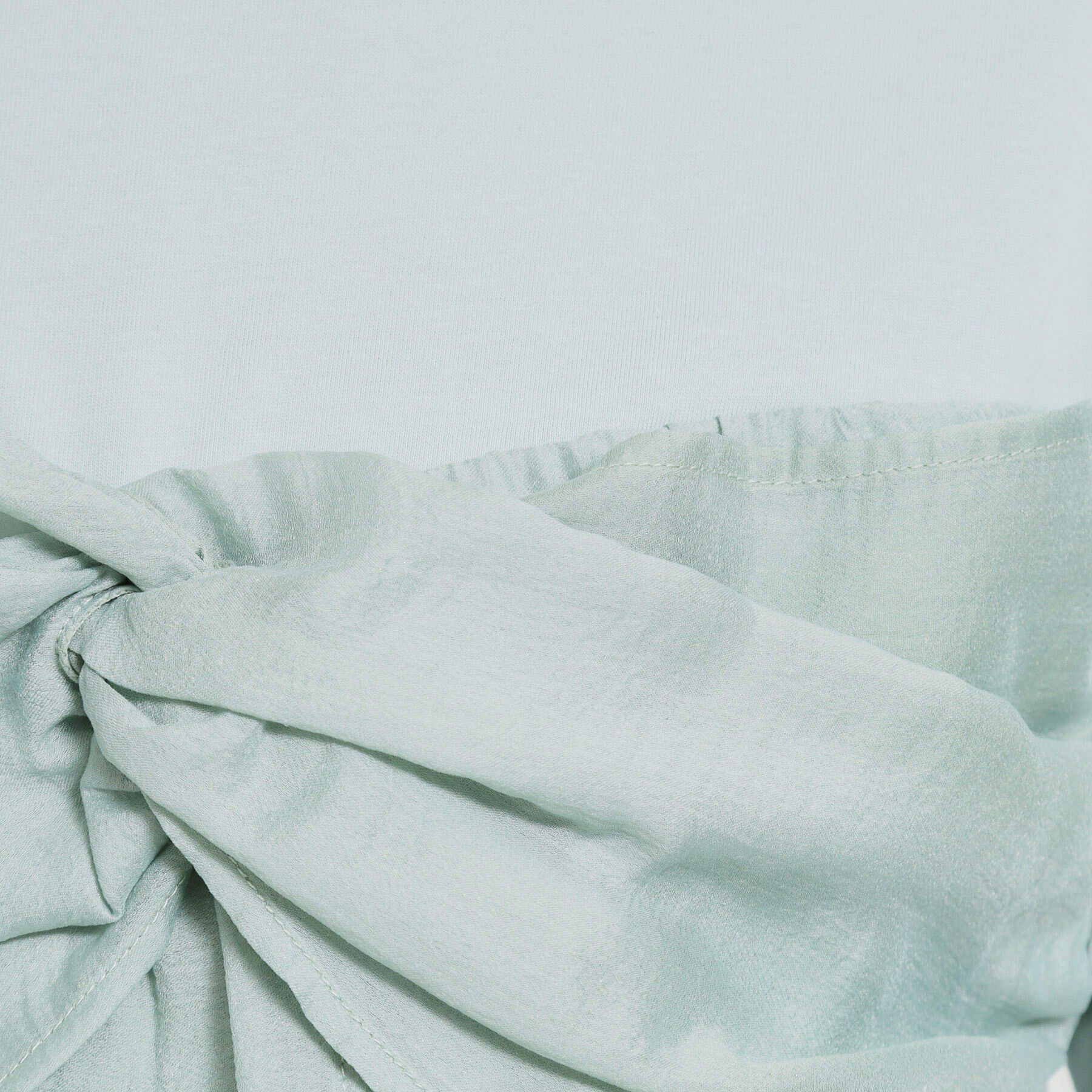 THE SHOP TK「【ひんやり／吸水速乾／UV】ビスチェ風切り替えTシャツ」|Tシャツ・カットソー|