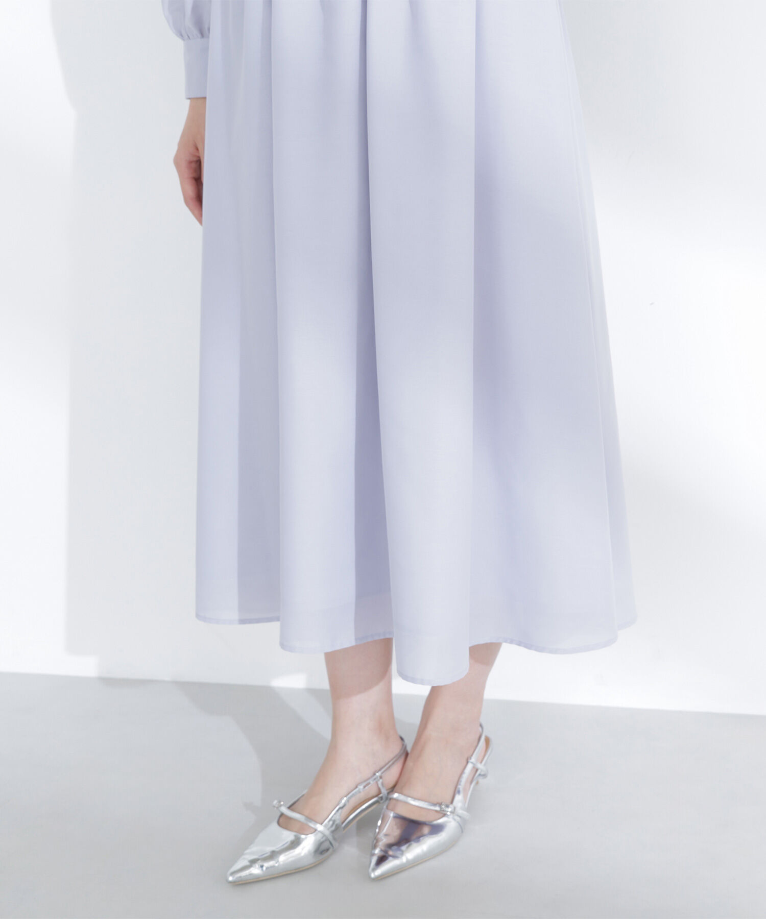  「フロントボタン開襟ワンピース」|ワンピース|