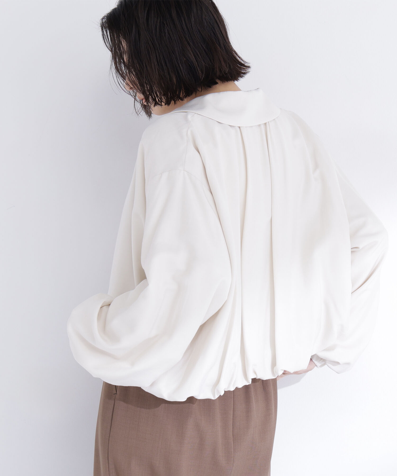  「ステンカラーバルーンブルゾン」|ブルゾン・スタジャン|