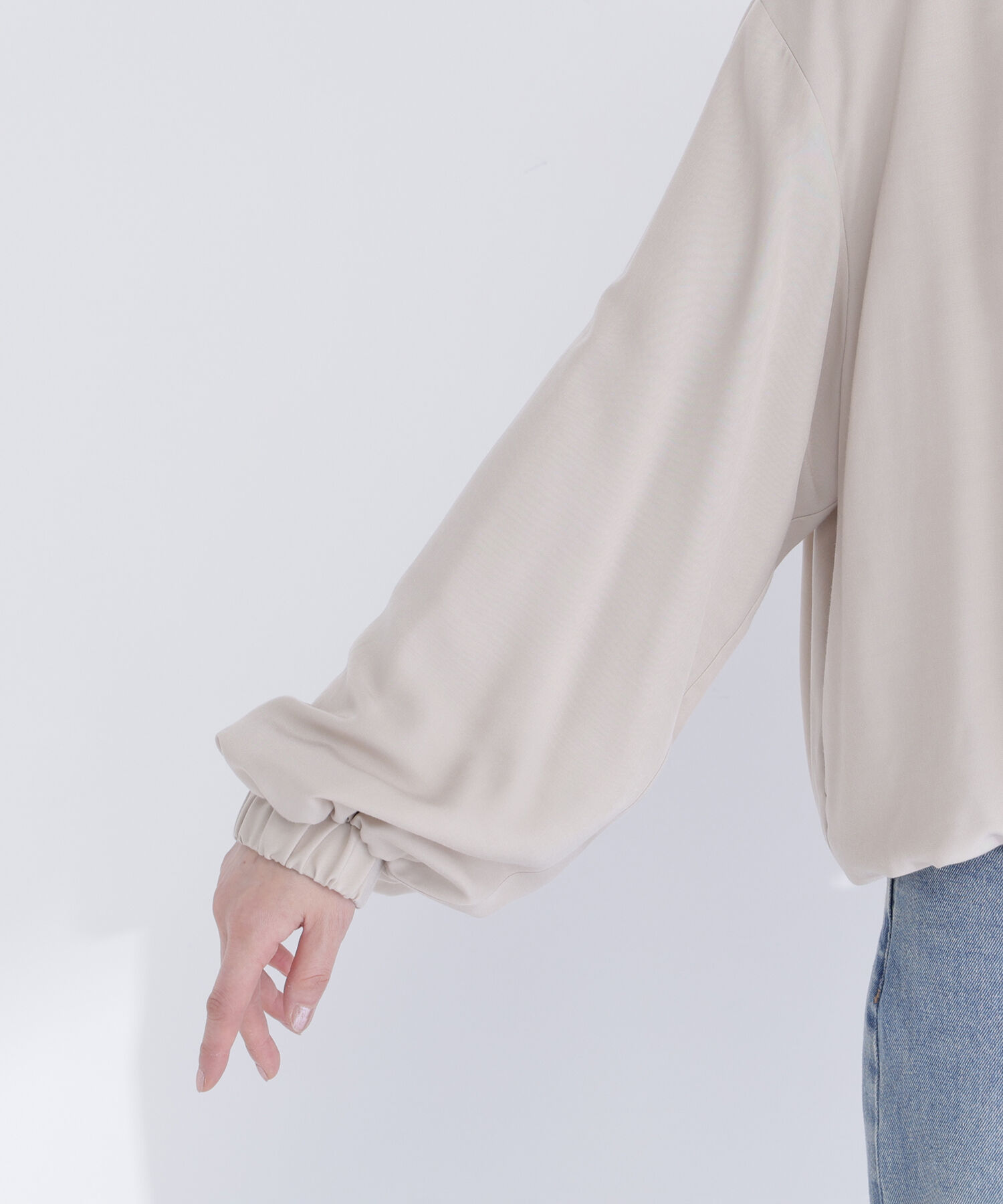  「ステンカラーバルーンブルゾン」|ブルゾン・スタジャン|