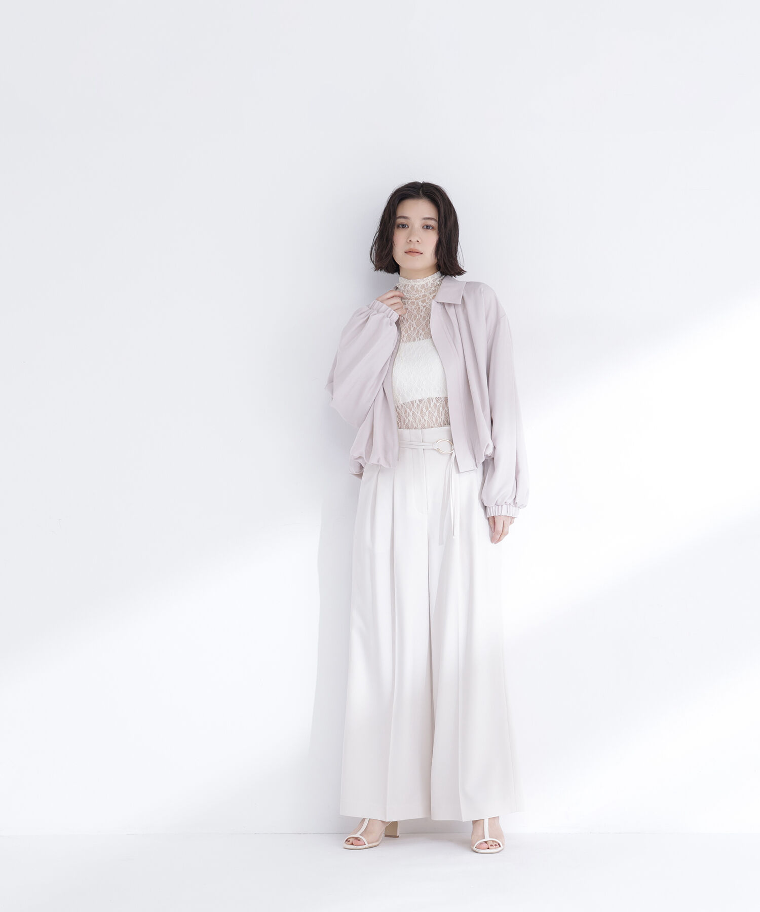  「ステンカラーバルーンブルゾン」|ブルゾン・スタジャン|