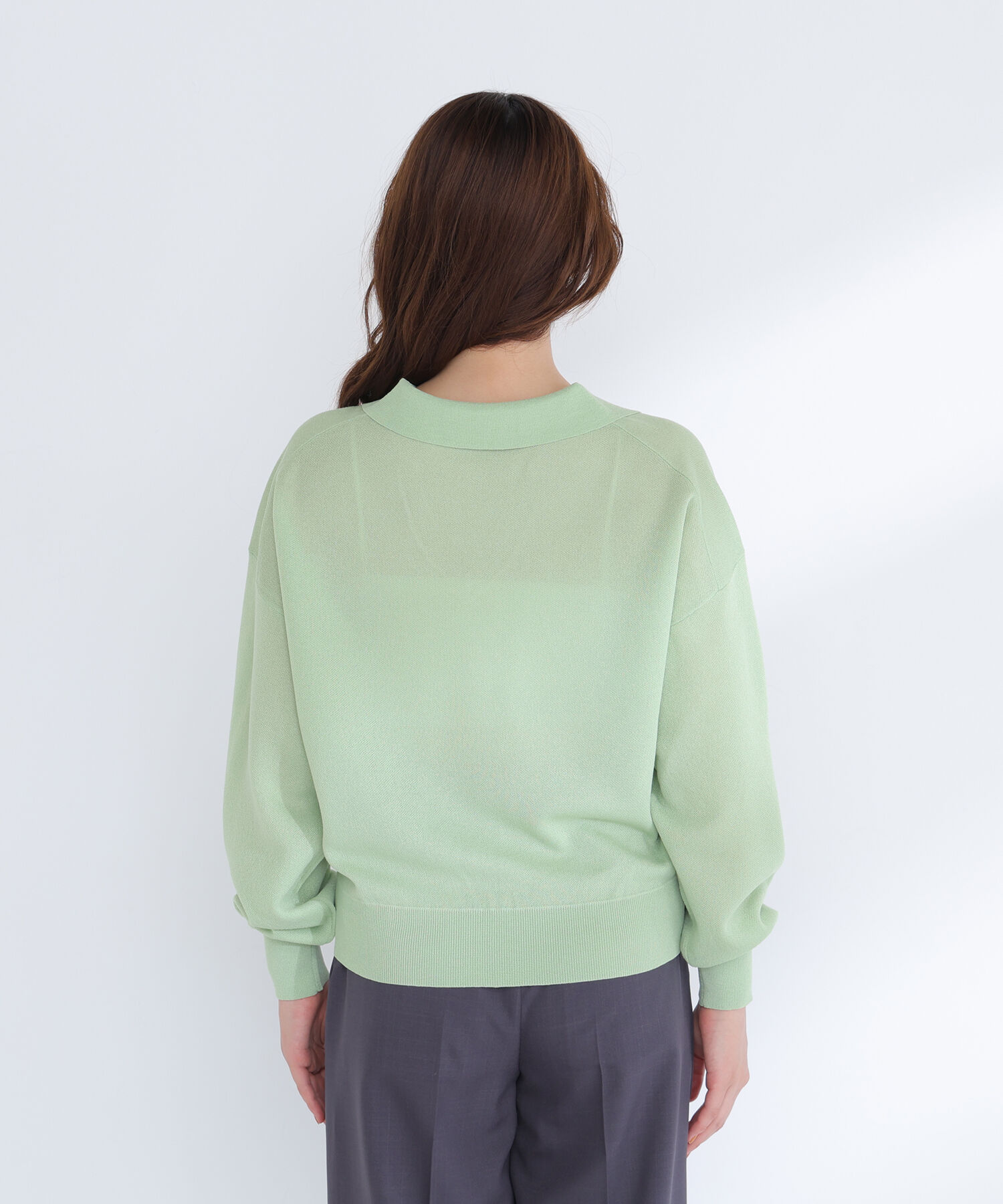  「スキッパーフォルムニット」|ニット・セーター|