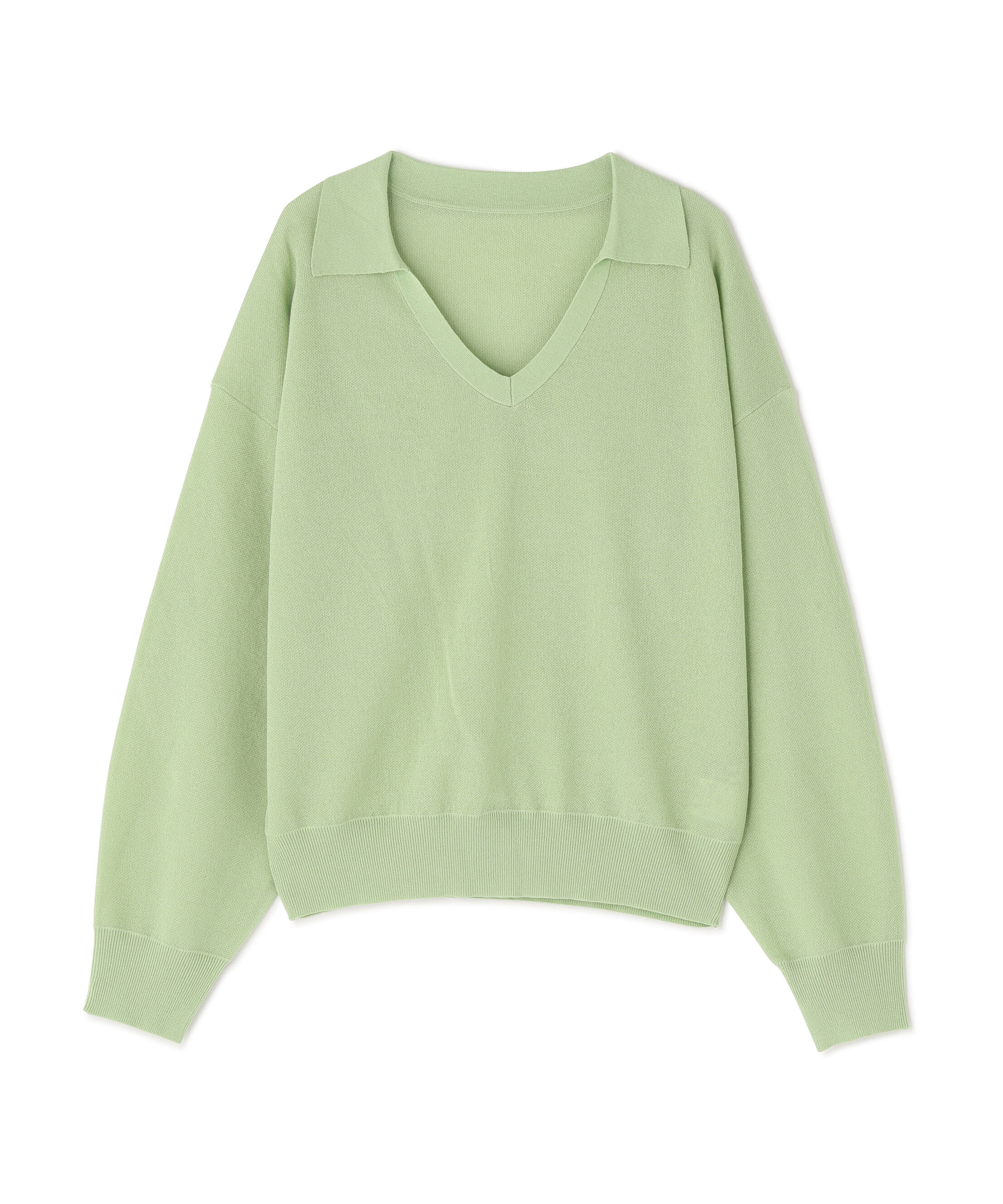  「スキッパーフォルムニット」|ニット・セーター|