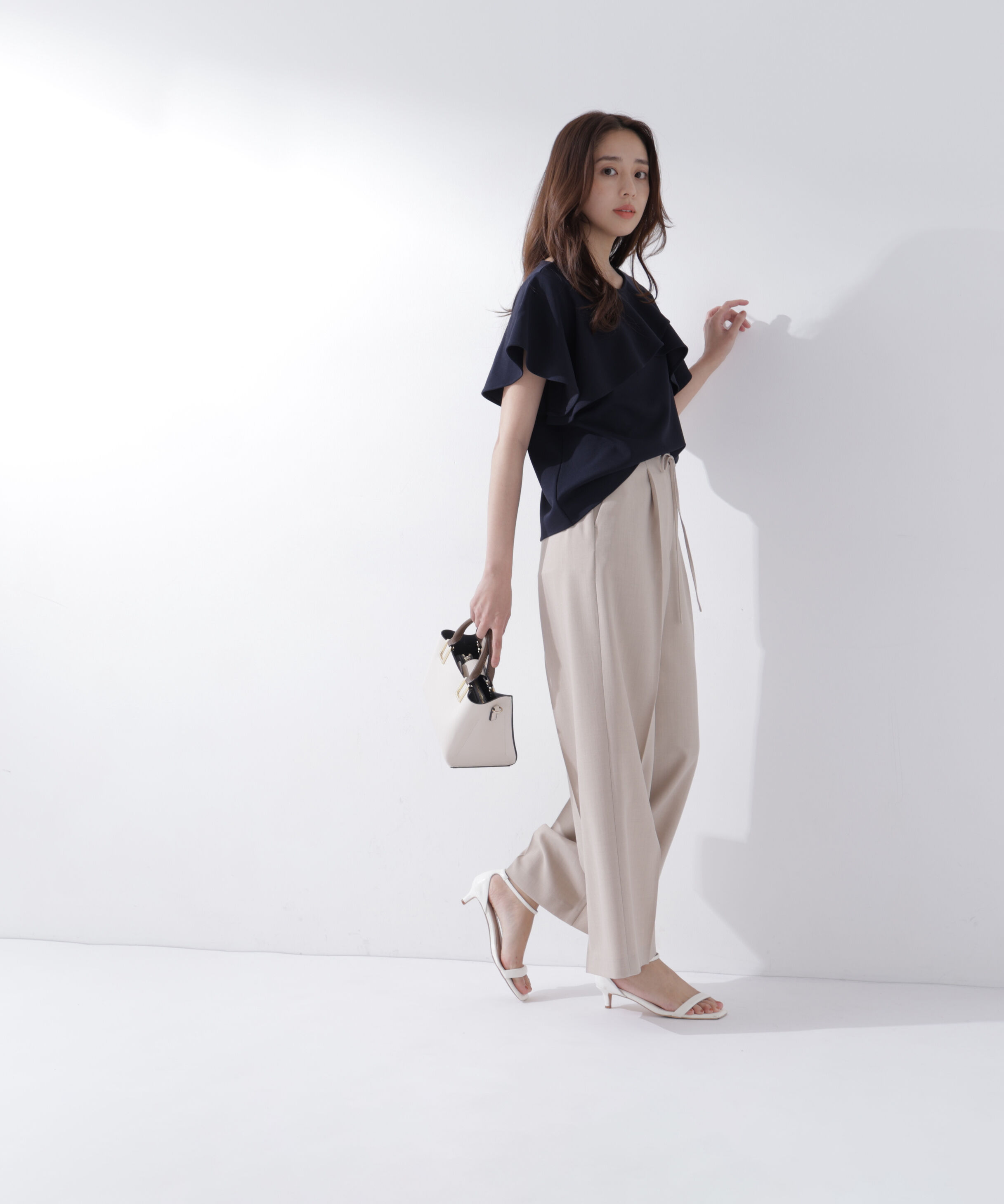  「カットジョーゼットトップス」|Tシャツ・カットソー|