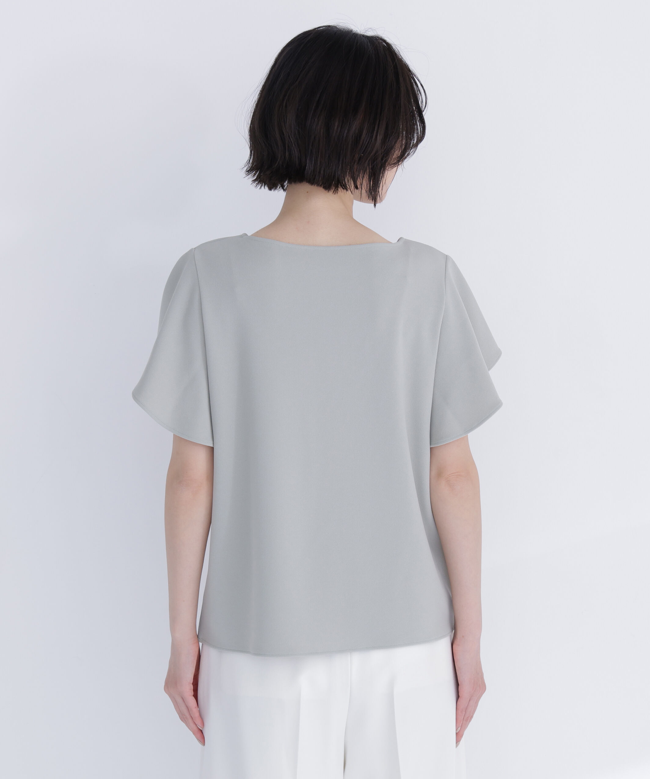  「カットジョーゼットトップス」|Tシャツ・カットソー|