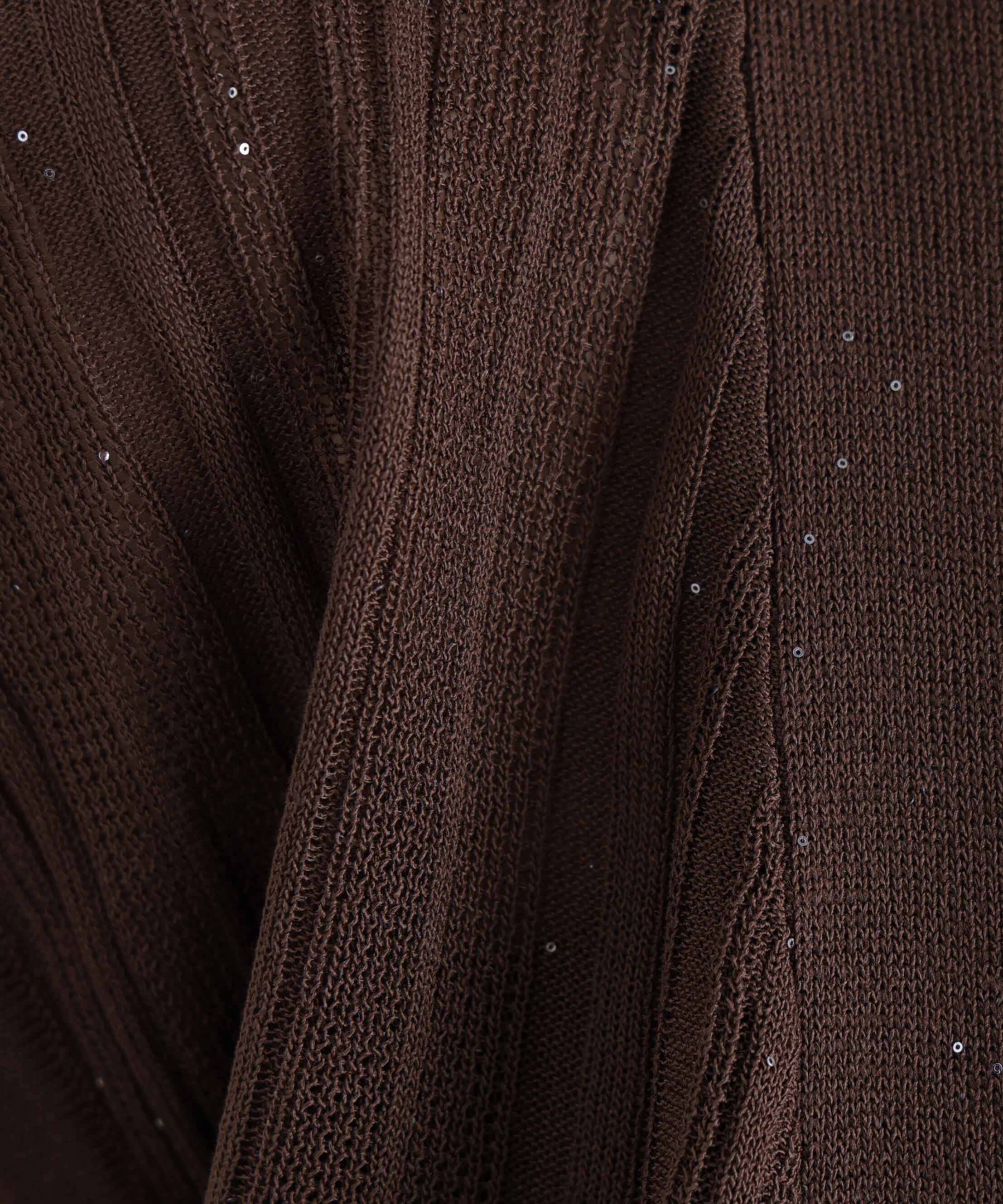  「スパンコールシアーニット」|ニット・セーター|