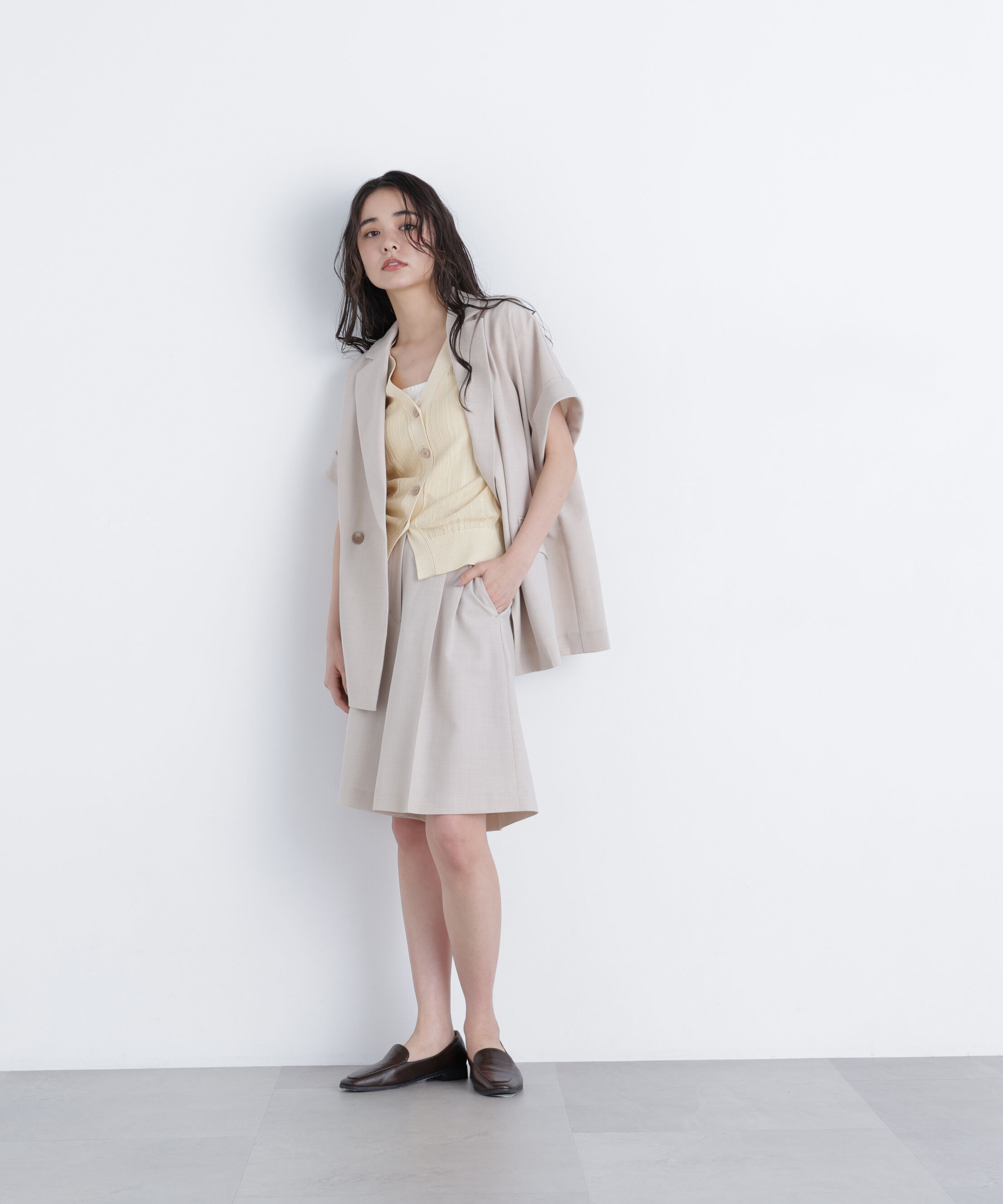  「スパンコールシアーニット」|ニット・セーター|