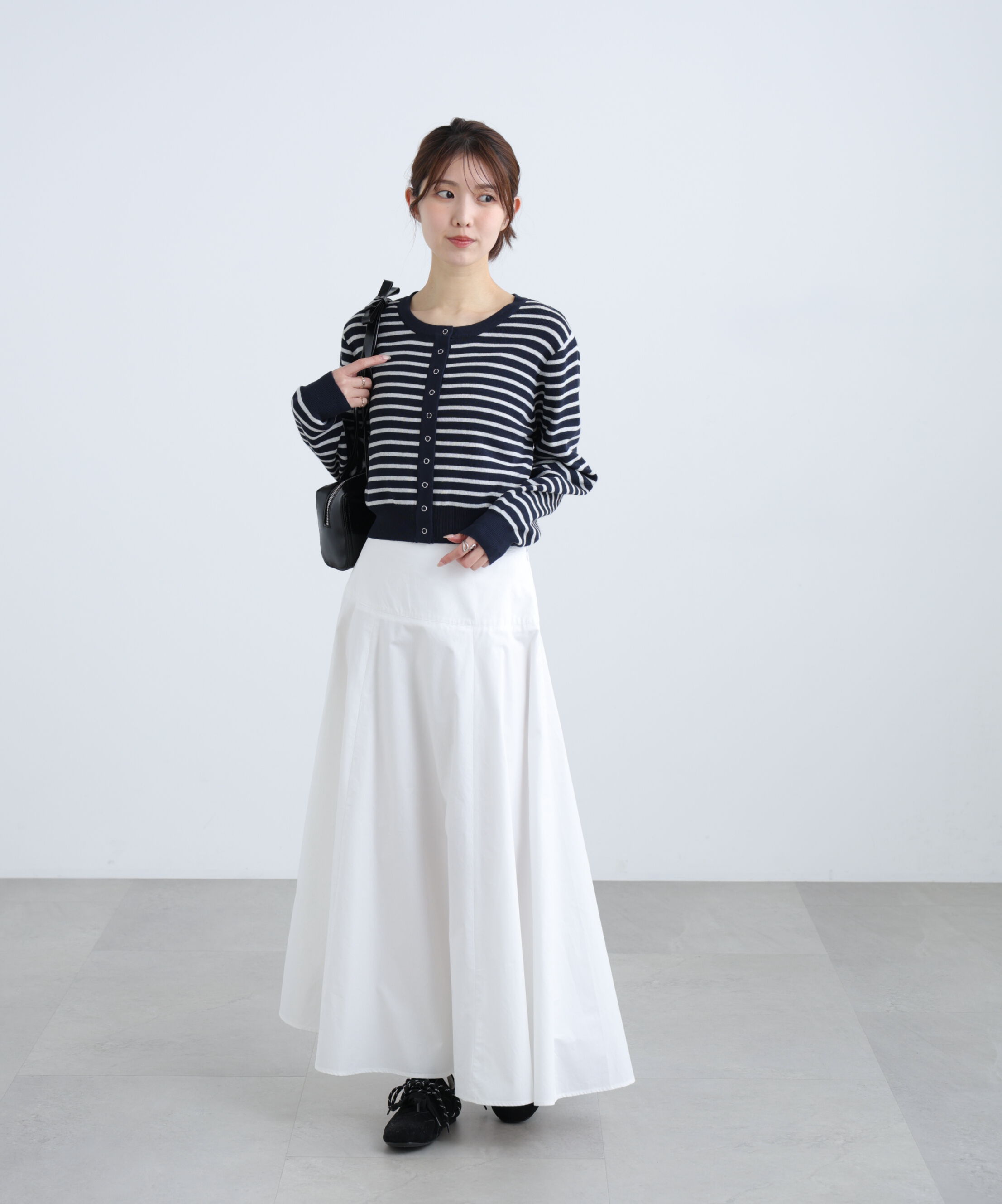  「パネルフレアスカート」|スカート|