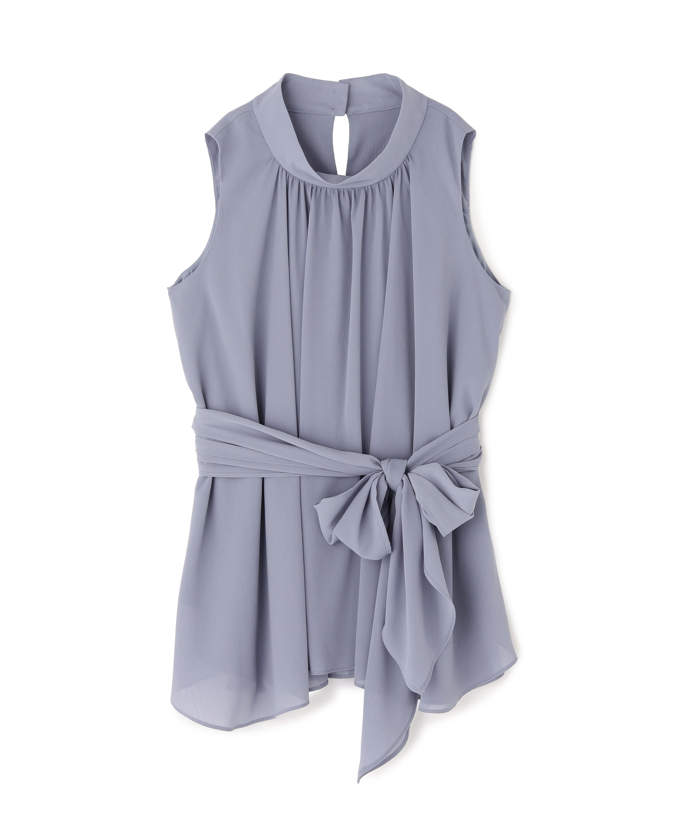 PROPORTION BODY DRESSING「ベルト付楊柳ブラウス」|シャツ・ブラウス|