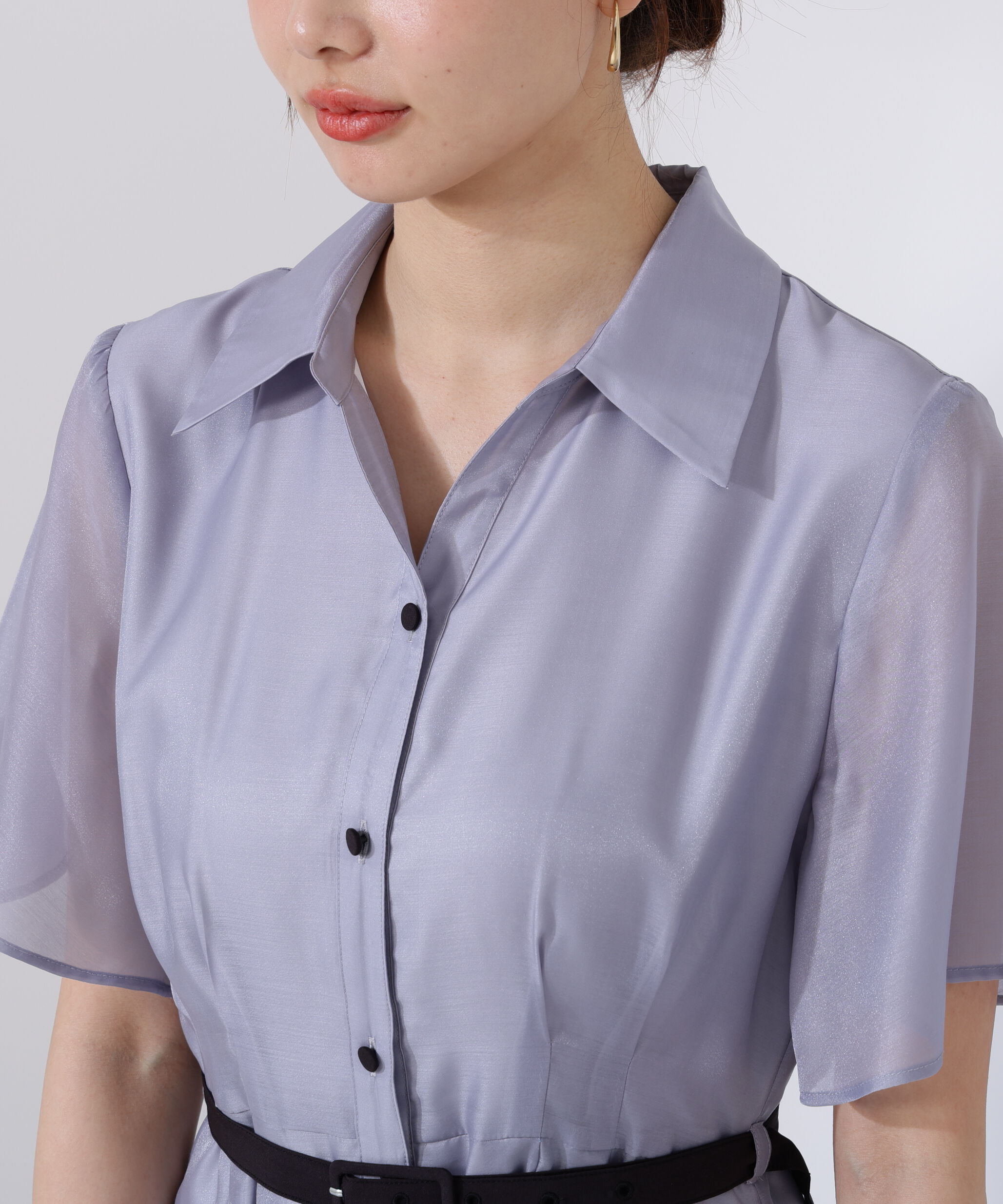 PROPORTION BODY DRESSING「配色シャツワンピース」|ワンピース|