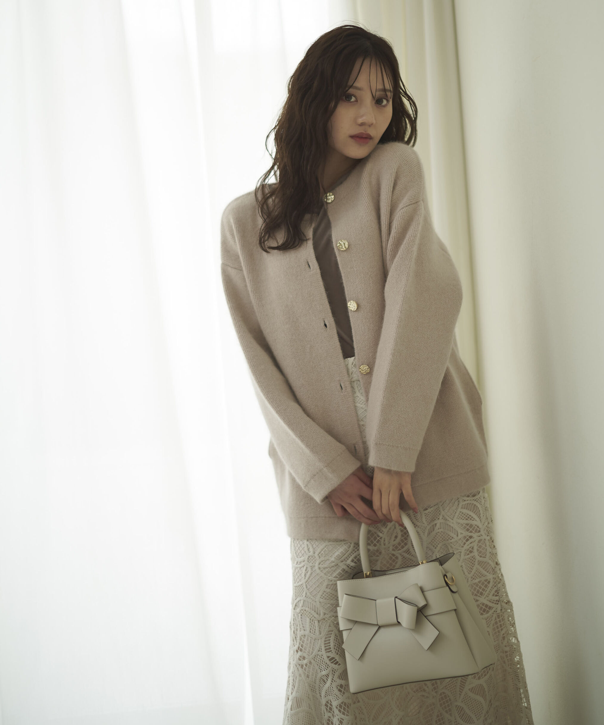 PROPORTION BODY DRESSING「ケミカルレースマーメイドスカート 25AW」|スカート|