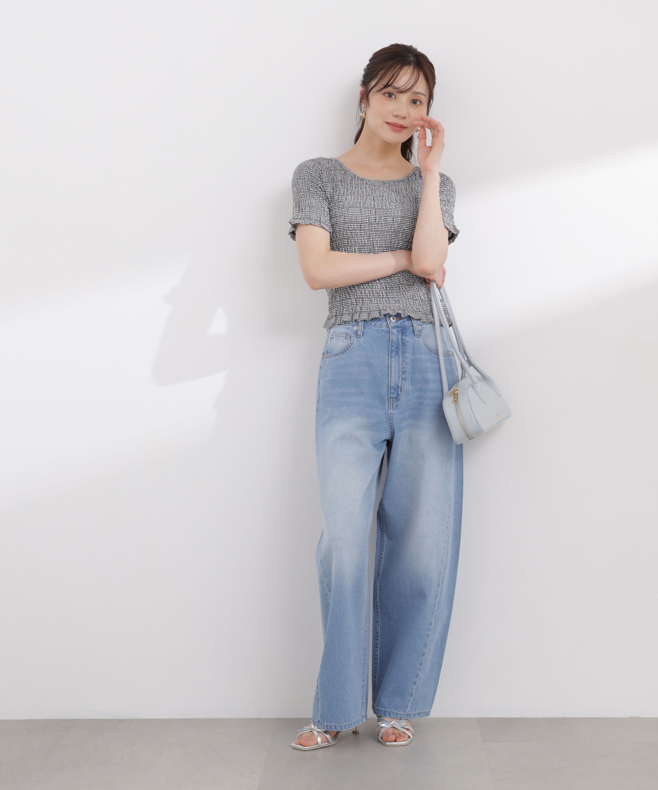 PROPORTION BODY DRESSING「〈a/mie〉ワイドバレルパンツ 26SS」|その他|