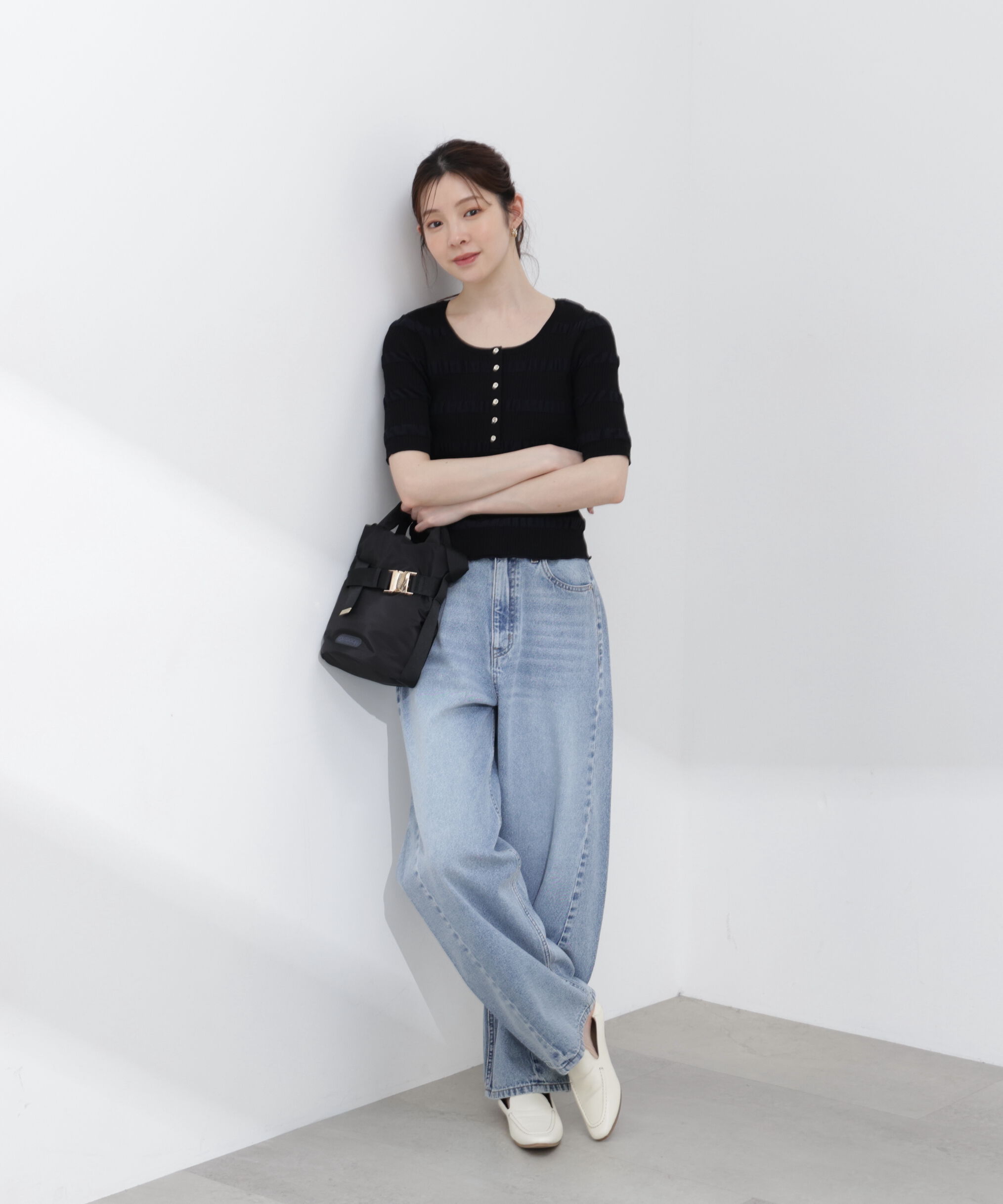 PROPORTION BODY DRESSING「〈a/mie〉ワイドバレルパンツ 26SS」|その他|