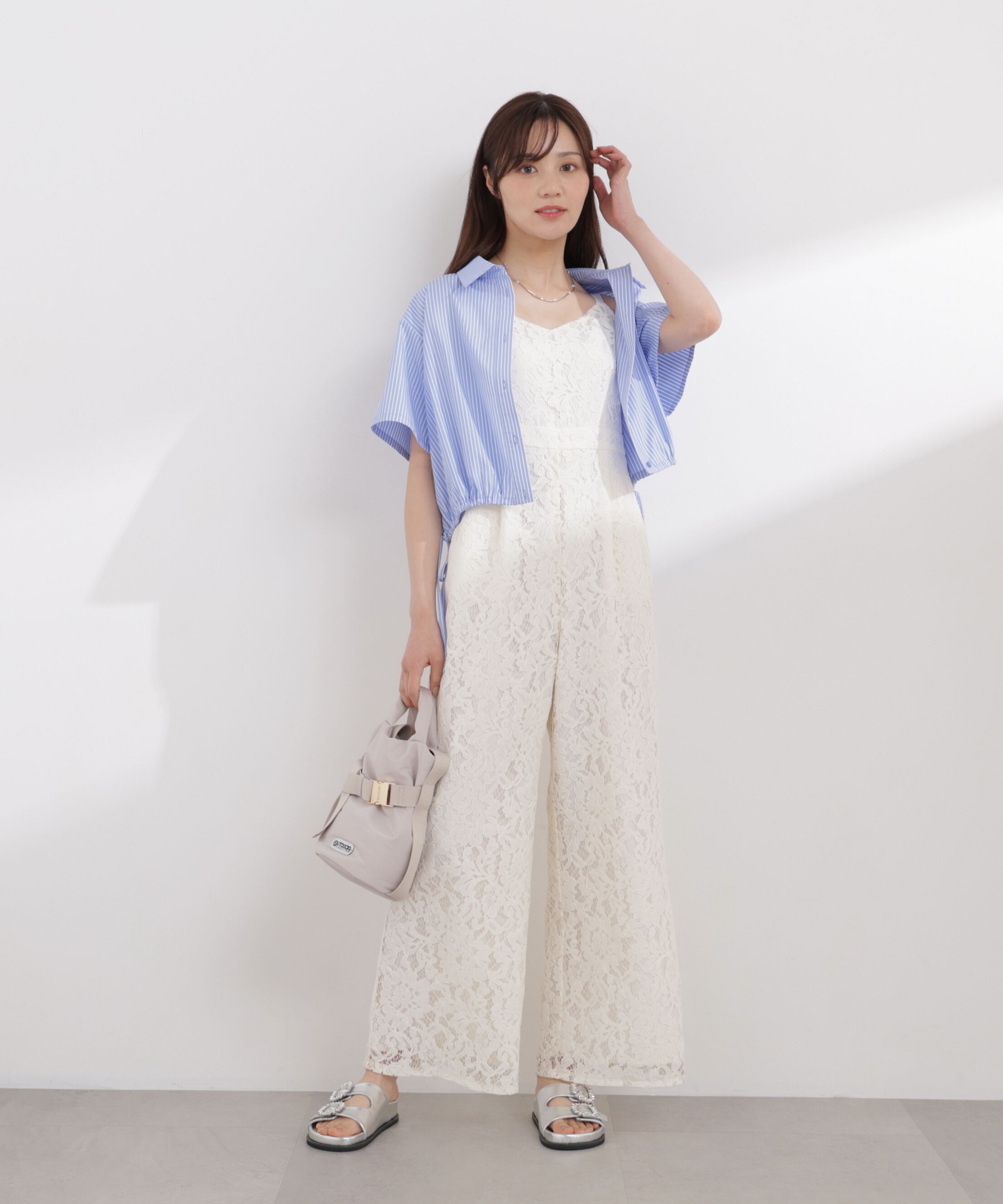 PROPORTION BODY DRESSING「〈EDIT COLOGNE〉レースオールインワン 26SS」|ワンピース|