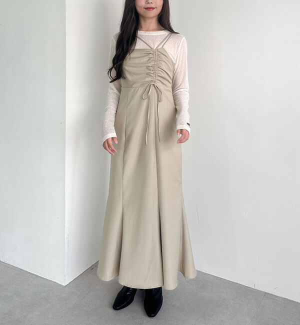 archives「アシメドロストキャミワンピース」|ワンピース|