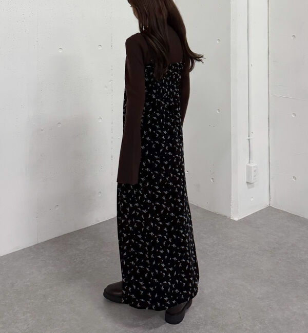 archives「花柄ベロアキャミワンピース」|ワンピース|