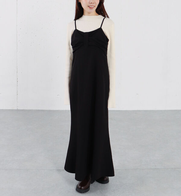 archives「リボンタックチェックキャミワンピース」|ワンピース|